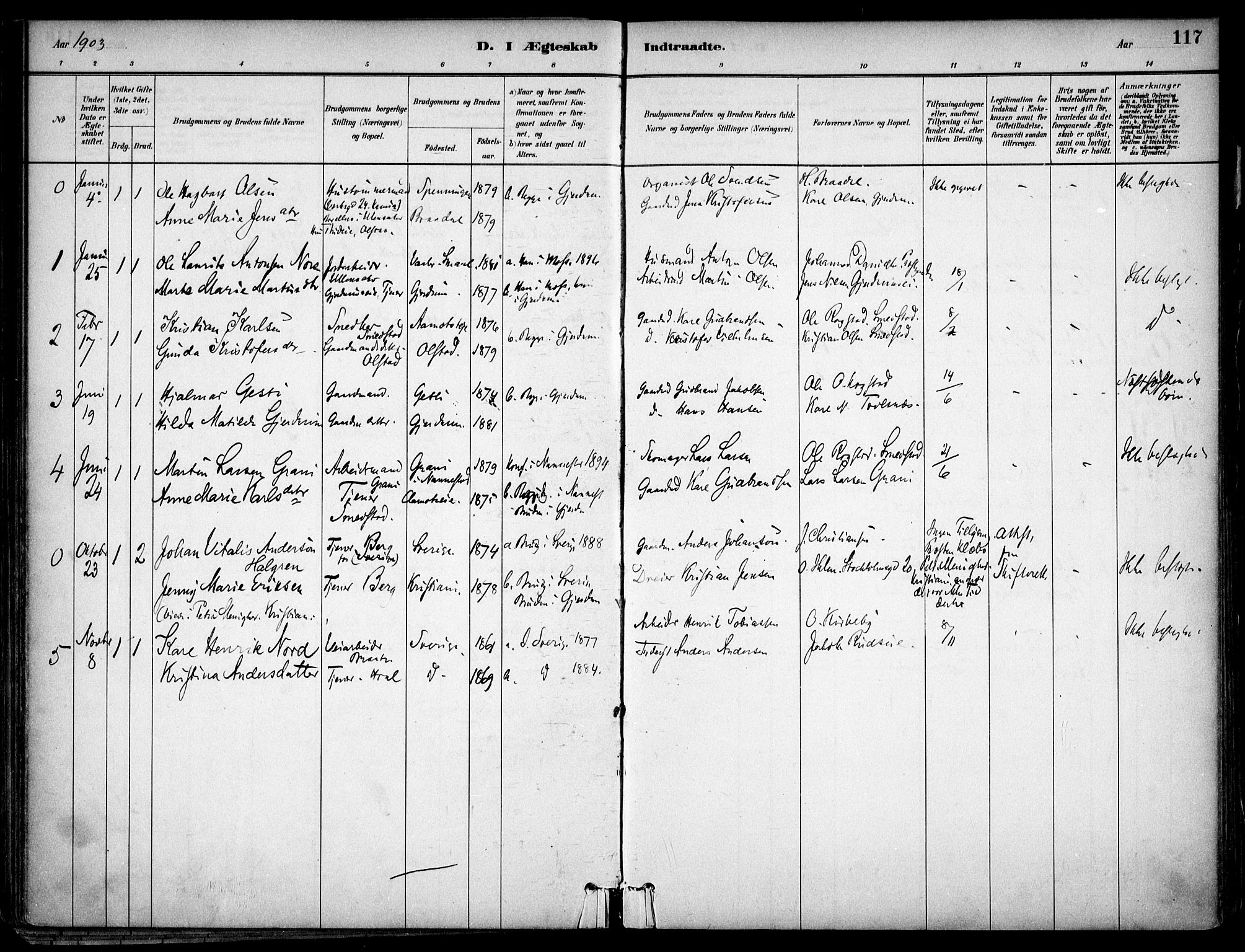 Gjerdrum prestekontor Kirkebøker, AV/SAO-A-10412b/F/Fa/L0009: Parish register (official) no. I 9, 1881-1916, p. 117