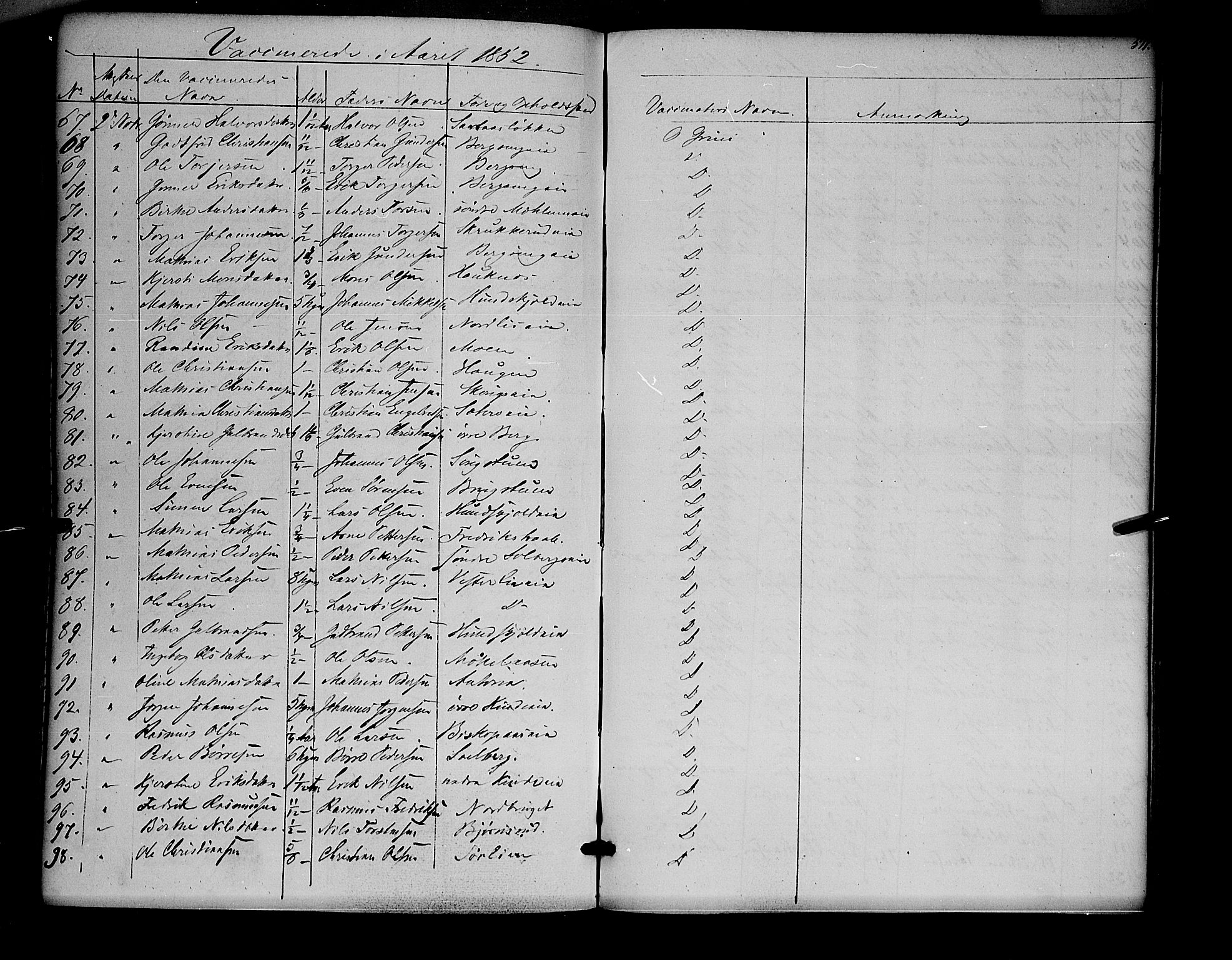 Ringsaker prestekontor, SAH/PREST-014/K/Ka/L0009: Parish register (official) no. 9, 1850-1860, p. 511