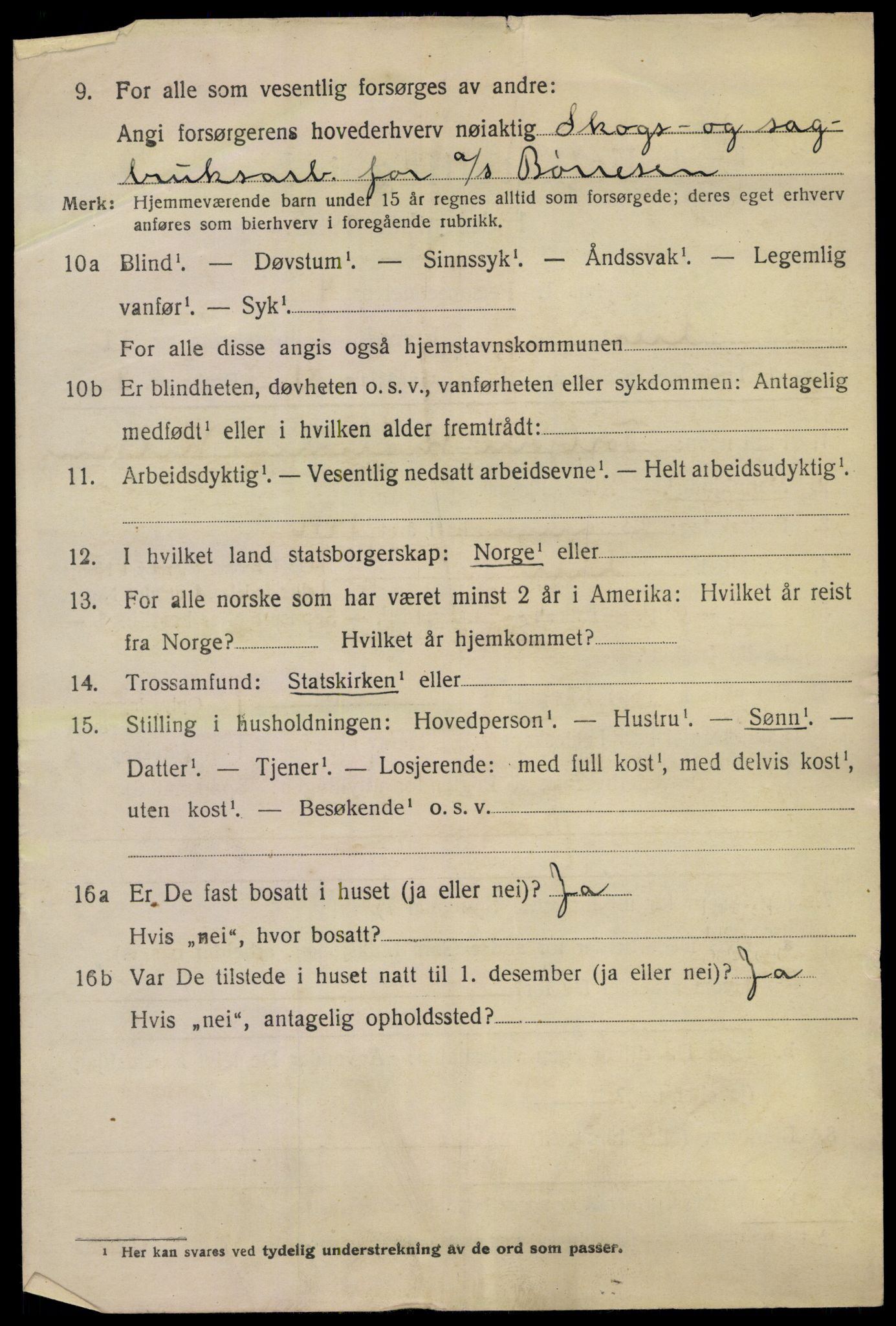 SAKO, 1920 census for Lier, 1920, p. 18505