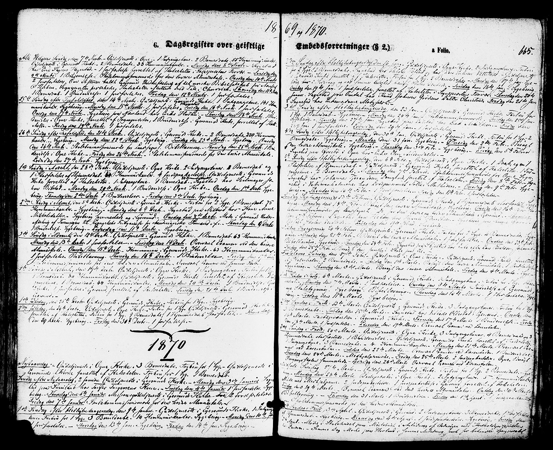 Eigersund sokneprestkontor, SAST/A-101807/S08/L0014: Parish register (official) no. A 13, 1866-1878, p. 665