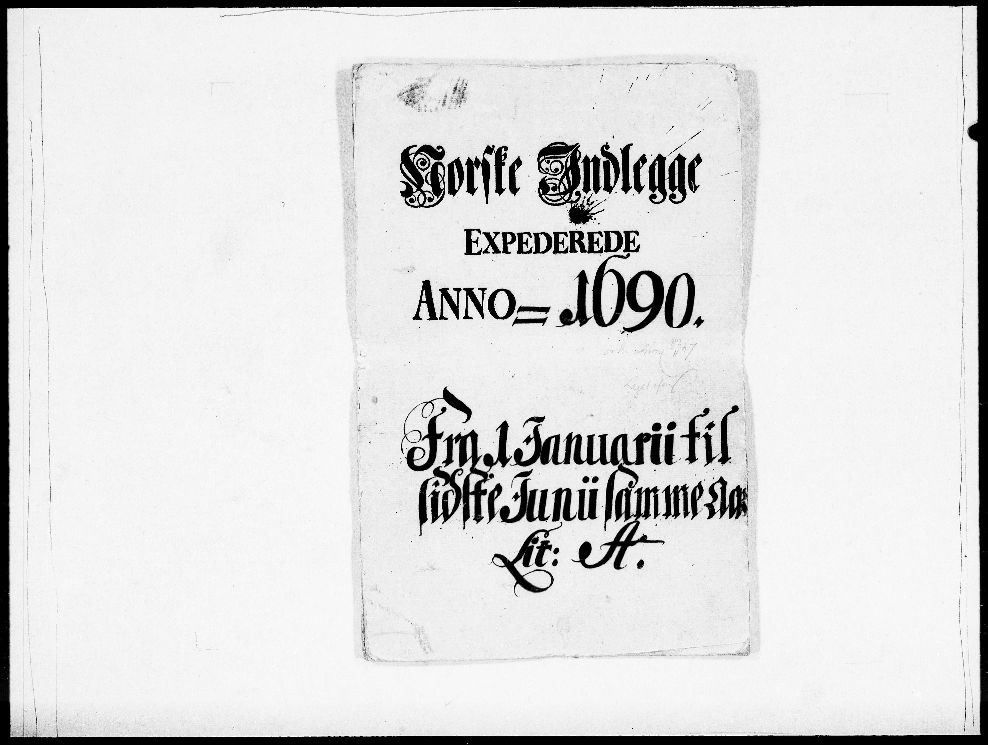 Danske Kanselli 1572-1799, AV/RA-EA-3023/F/Fc/Fcc/Fcca/L0043: Norske innlegg 1572-1799, 1689-1690, p. 238