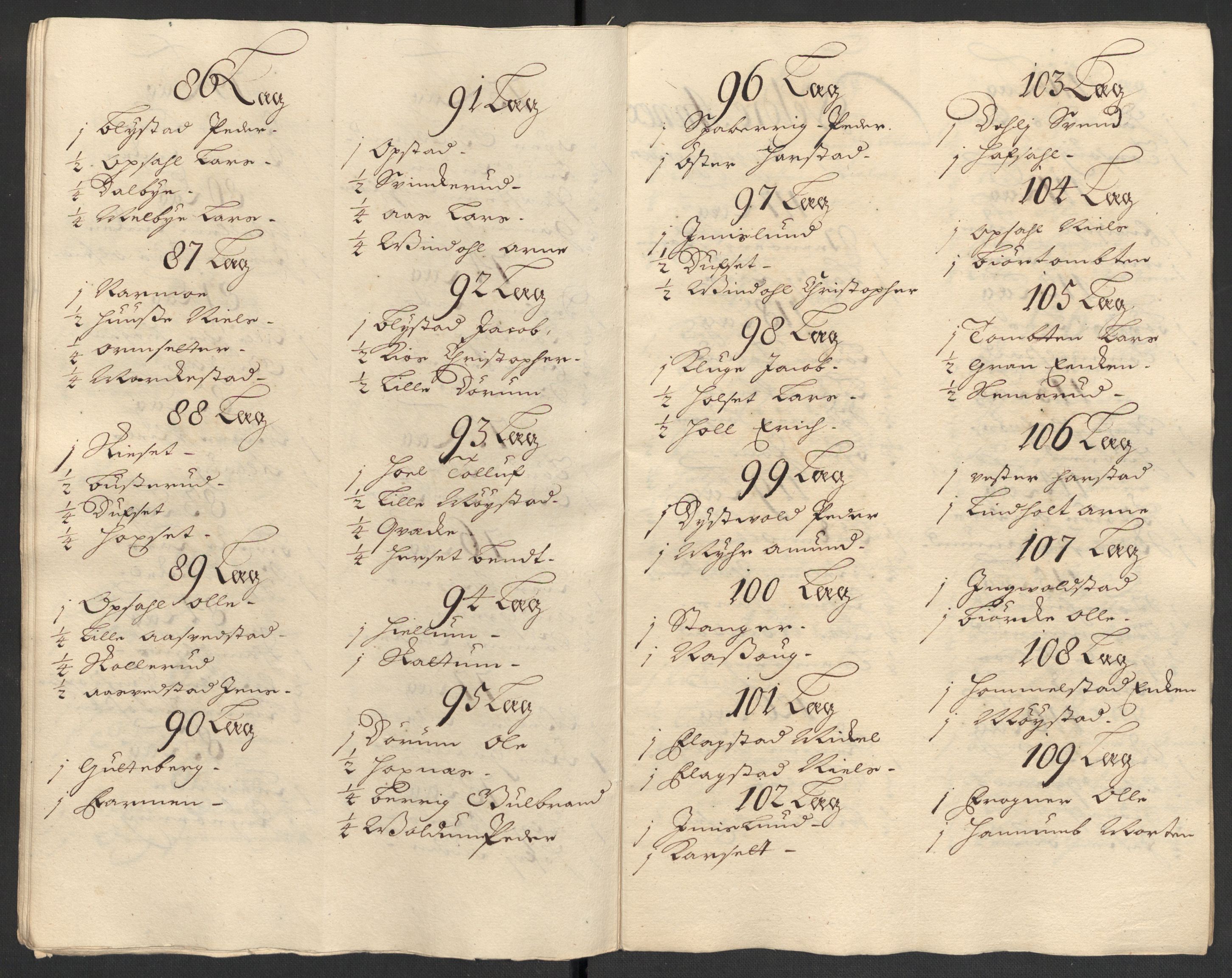 Rentekammeret inntil 1814, Reviderte regnskaper, Fogderegnskap, AV/RA-EA-4092/R16/L1038: Fogderegnskap Hedmark, 1699, p. 80