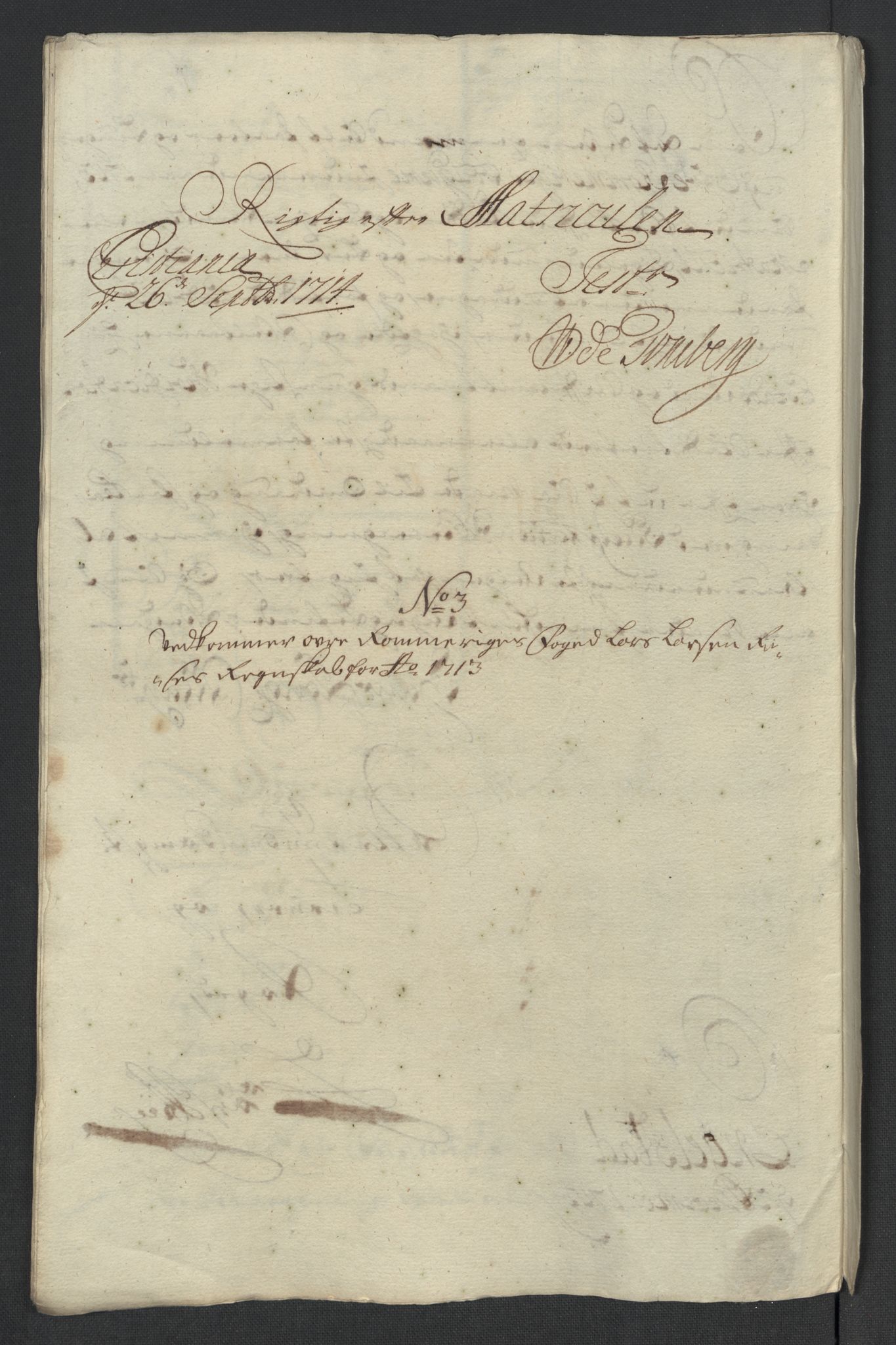 Rentekammeret inntil 1814, Reviderte regnskaper, Fogderegnskap, AV/RA-EA-4092/R12/L0723: Fogderegnskap Øvre Romerike, 1713-1714, p. 33