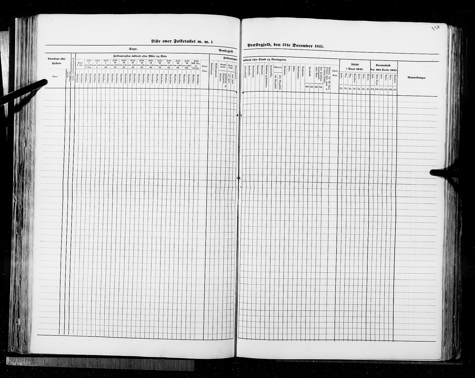 RA, Census 1845, vol. 9B: Nordland amt, 1845, p. 330