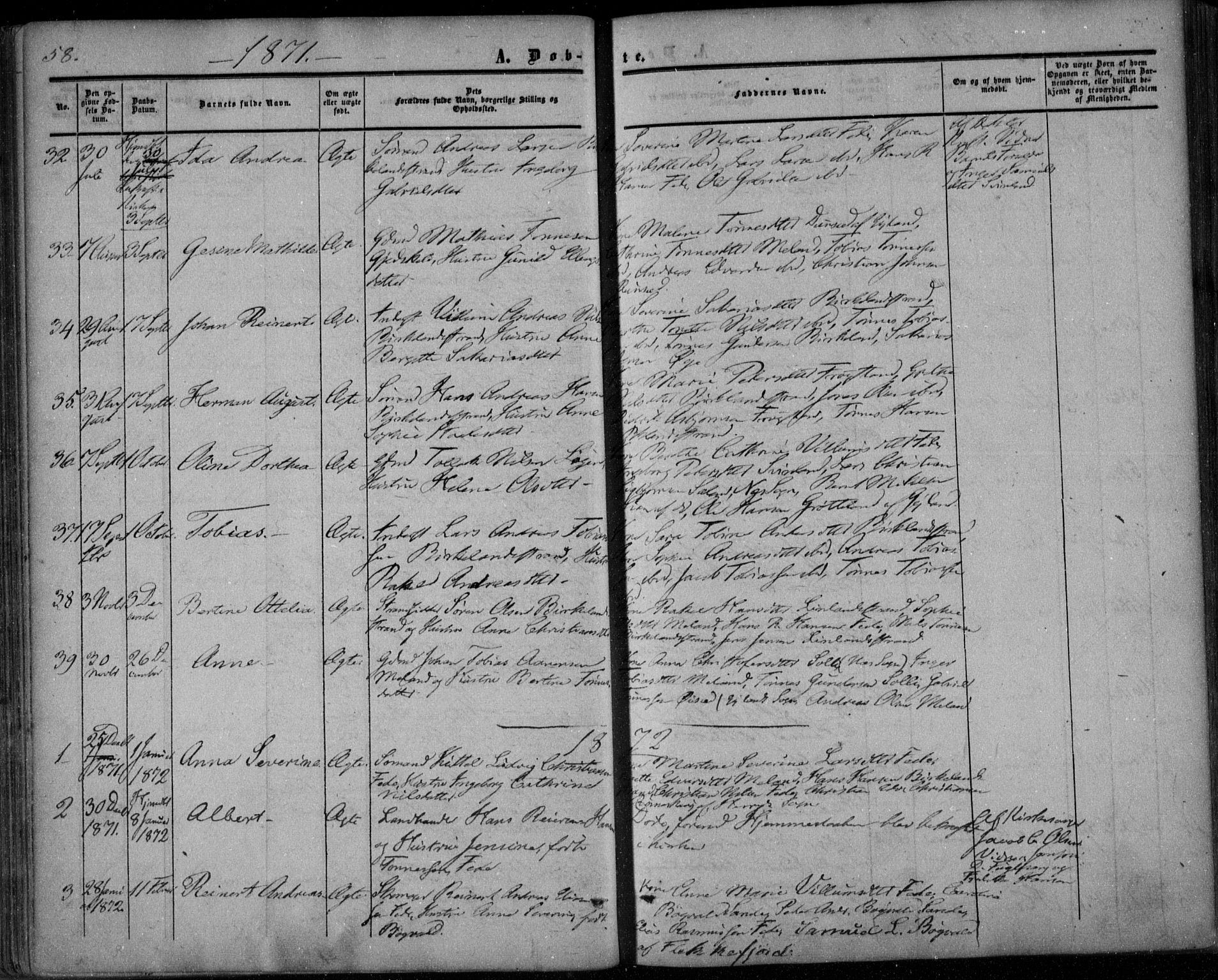 Kvinesdal sokneprestkontor, SAK/1111-0026/F/Fa/Faa/L0002: Parish register (official) no. A 2, 1850-1876, p. 68