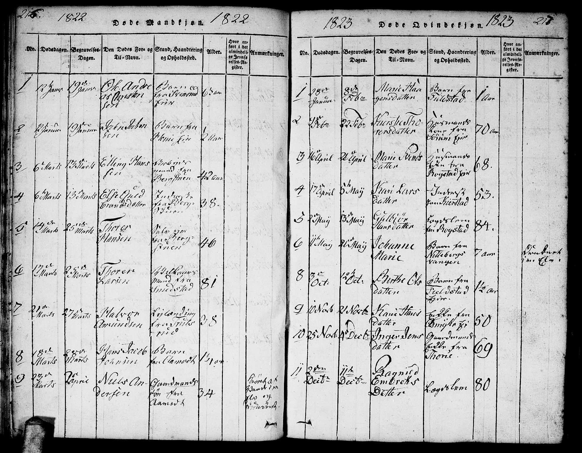 Gjerdrum prestekontor Kirkebøker, SAO/A-10412b/F/Fa/L0004: Parish register (official) no. I 4, 1816-1836, p. 216-217