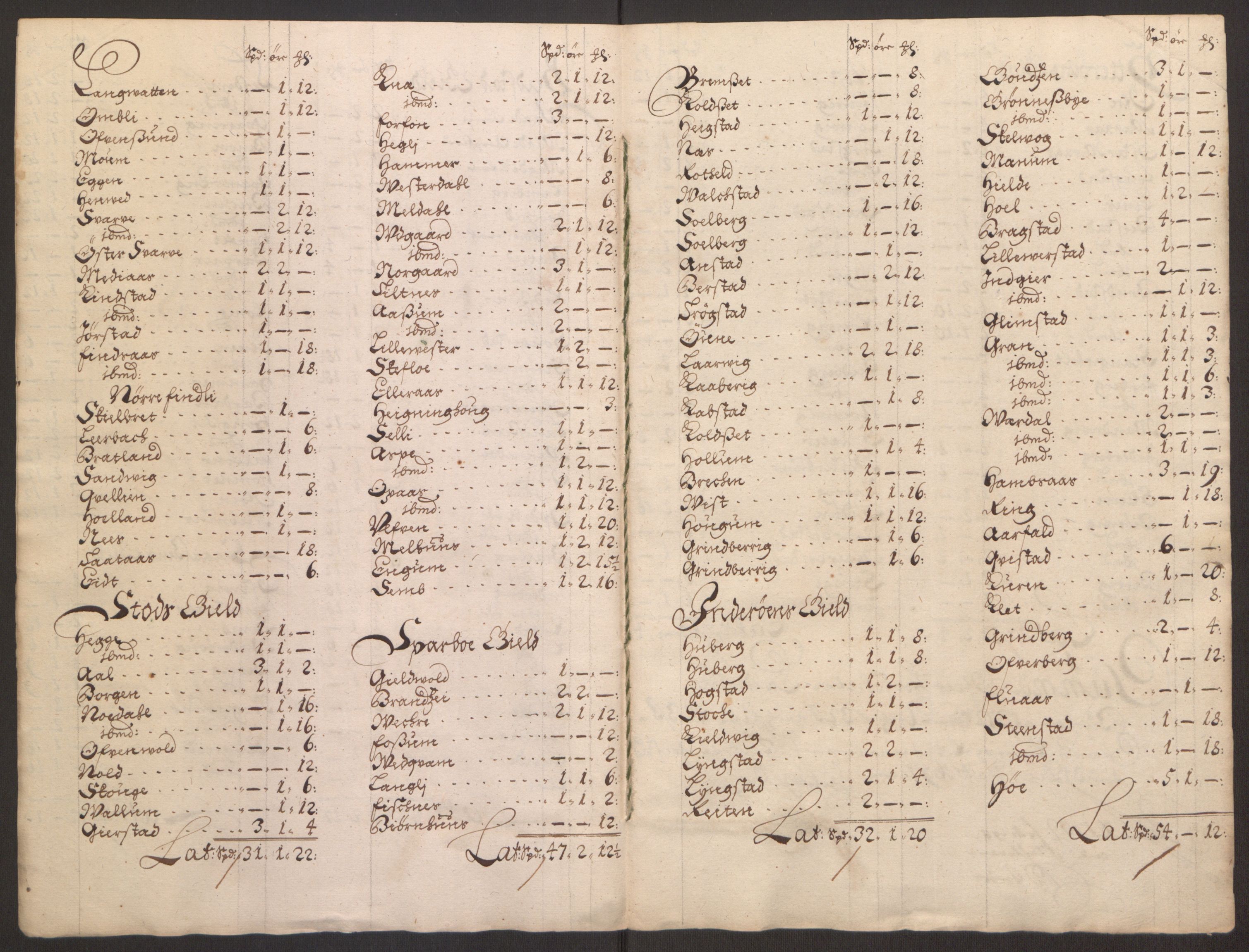 Rentekammeret inntil 1814, Reviderte regnskaper, Fogderegnskap, AV/RA-EA-4092/R63/L4309: Fogderegnskap Inderøy, 1695-1697, p. 489