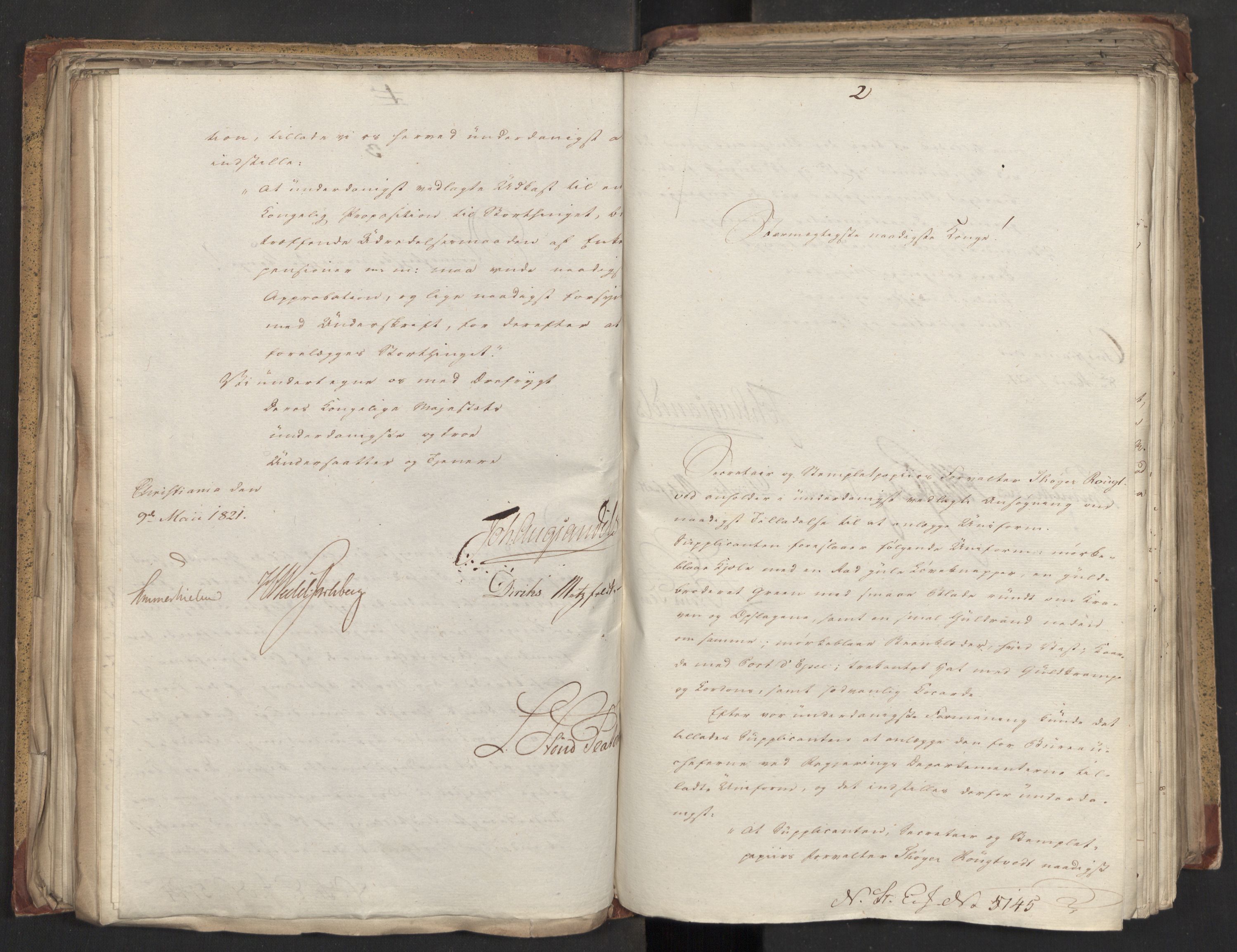 Statsrådsavdelingen i Stockholm, AV/RA-S-1003/D/Da/L0026: Regjeringsinnstillinger nr. 5069-5274, 1821, p. 150