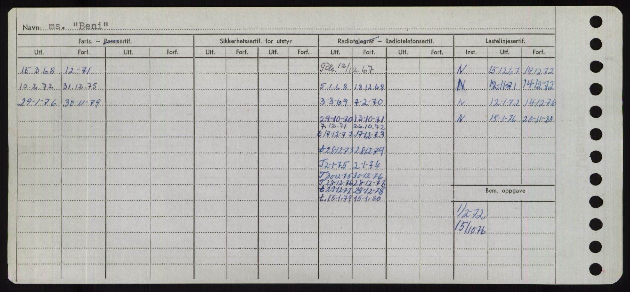 Sjøfartsdirektoratet med forløpere, Skipsmålingen, AV/RA-S-1627/H/Hd/L0003: Fartøy, B-Bev, p. 614