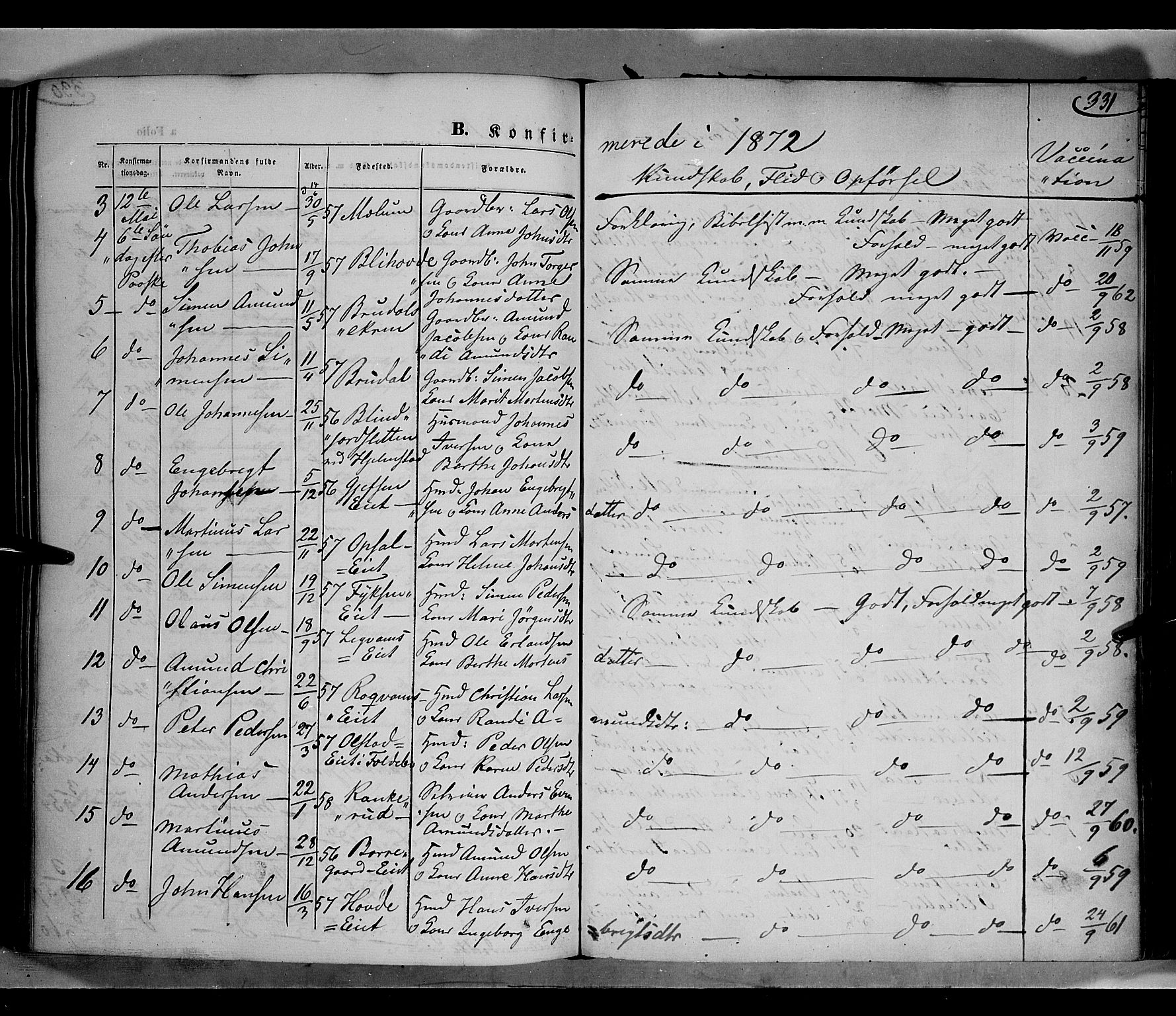 Gausdal prestekontor, AV/SAH-PREST-090/H/Ha/Haa/L0009: Parish register (official) no. 9, 1862-1873, p. 331