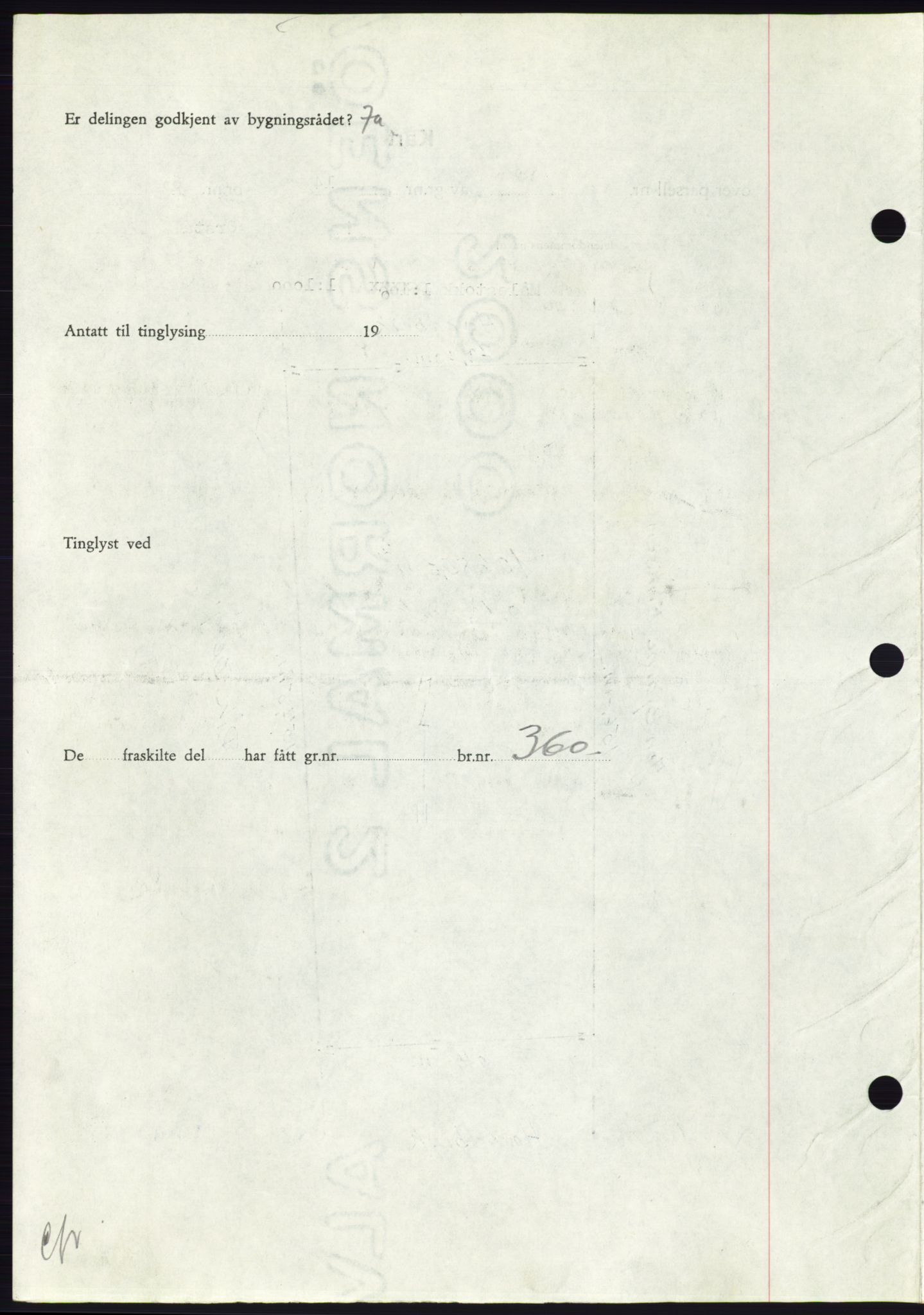 Søre Sunnmøre sorenskriveri, AV/SAT-A-4122/1/2/2C/L0105: Mortgage book no. 31A, 1956-1957, Diary no: : 152/1957