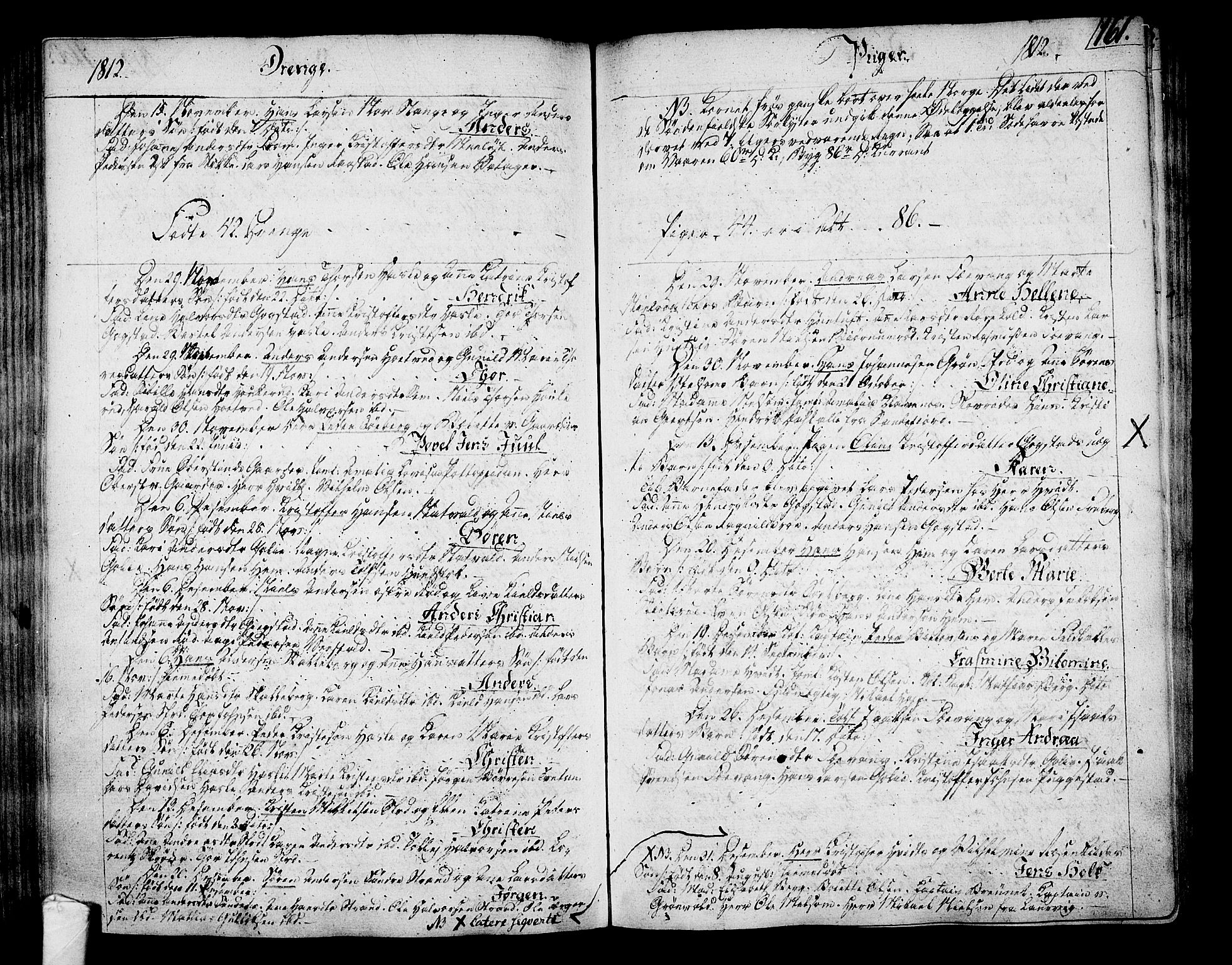 Sandar kirkebøker, SAKO/A-243/F/Fa/L0003: Parish register (official) no. 3, 1789-1814, p. 161
