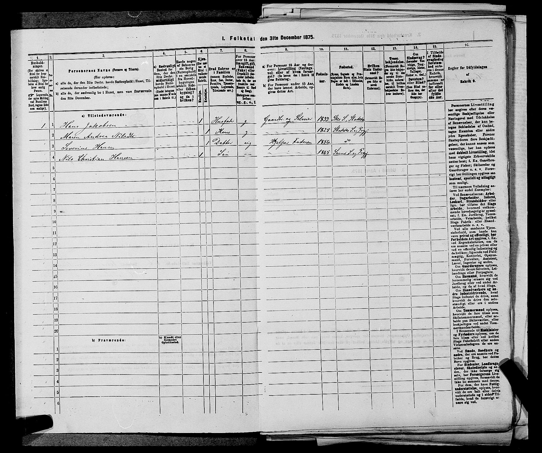 SAKO, 1875 census for 0721P Sem, 1875, p. 86