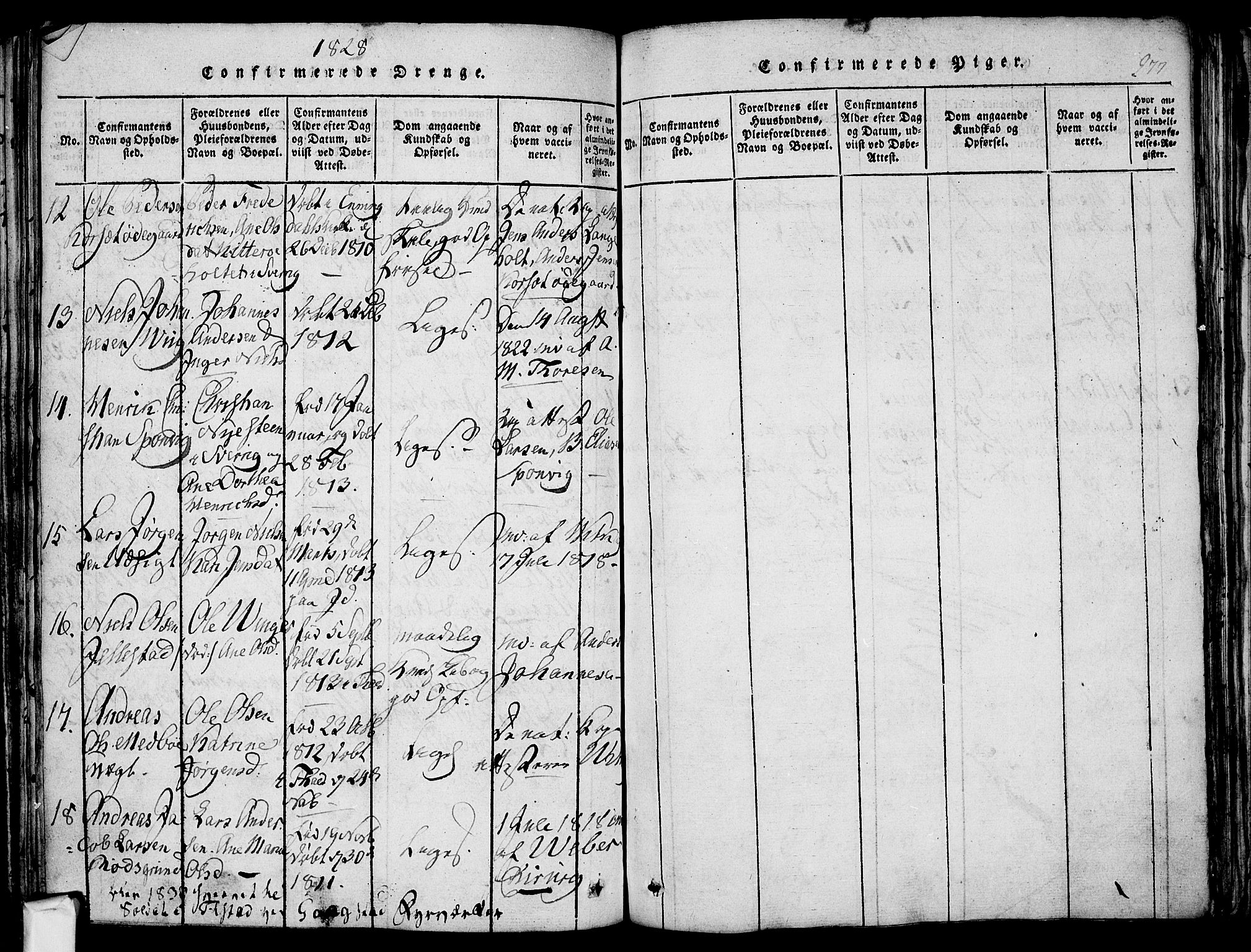 Berg prestekontor Kirkebøker, AV/SAO-A-10902/F/Fa/L0002: Parish register (official) no. I 2, 1815-1831, p. 277