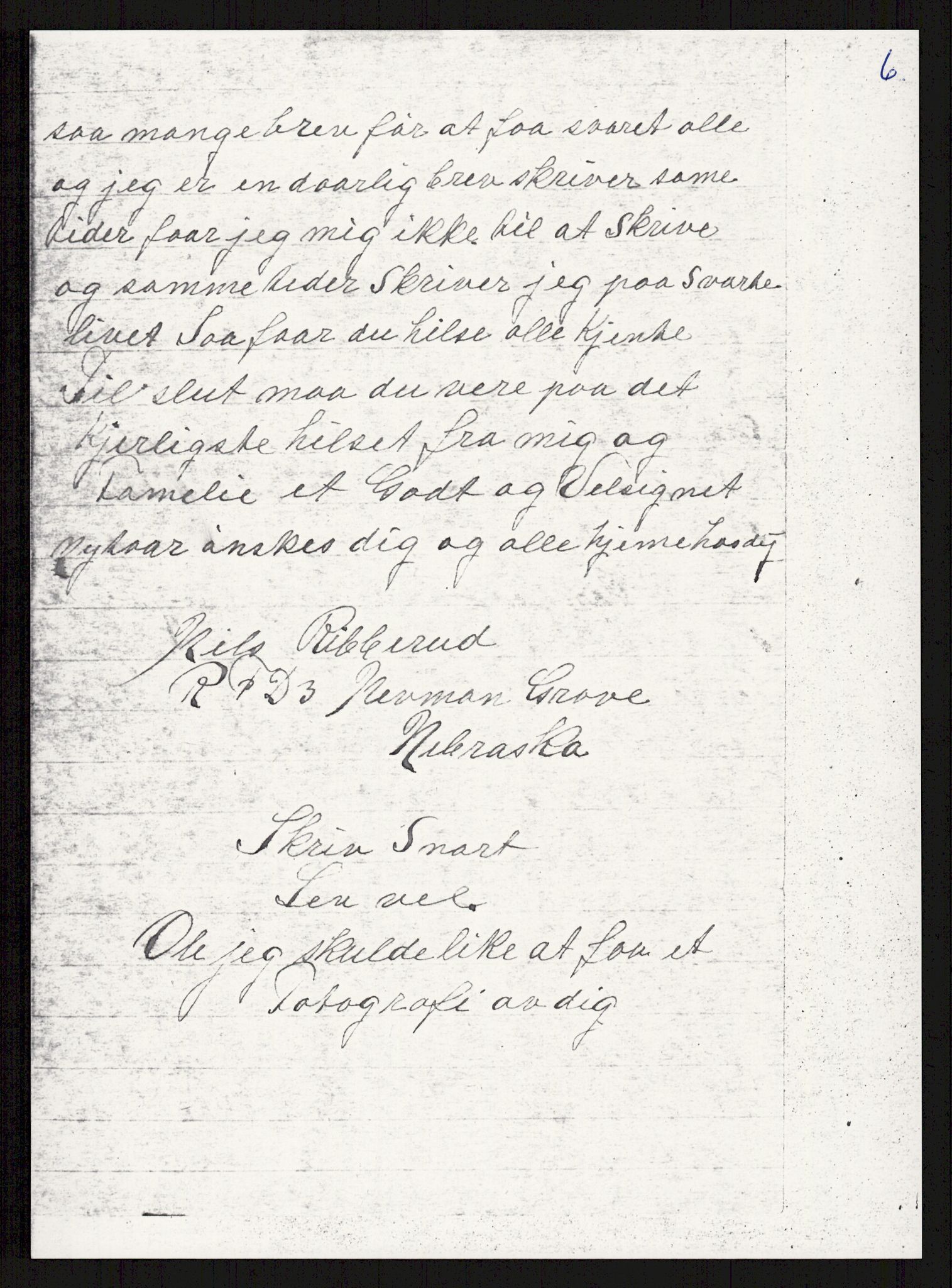 Samlinger til kildeutgivelse, Amerikabrevene, AV/RA-EA-4057/F/L0017: Innlån fra Buskerud: Bratås, 1838-1914, p. 27