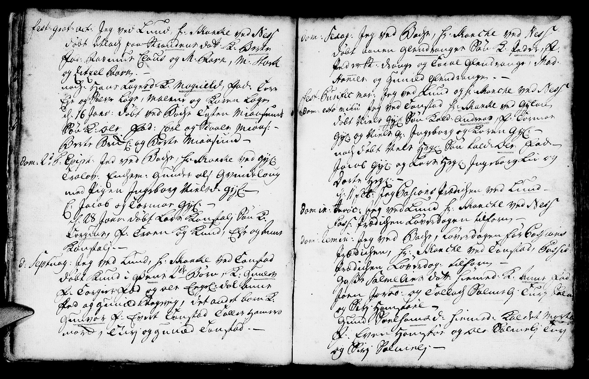 Lund sokneprestkontor, AV/SAST-A-101809/S06/L0002: Parish register (official) no. A 2, 1738-1760