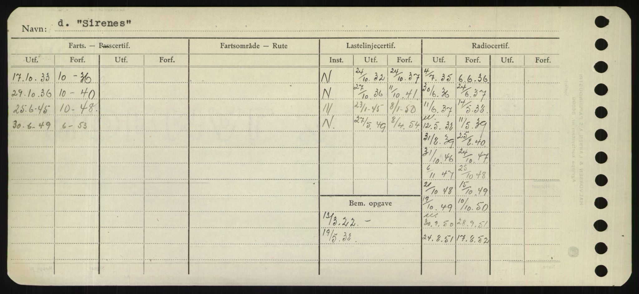 Sjøfartsdirektoratet med forløpere, Skipsmålingen, AV/RA-S-1627/H/Hd/L0033: Fartøy, Sevi-Sjø, p. 266