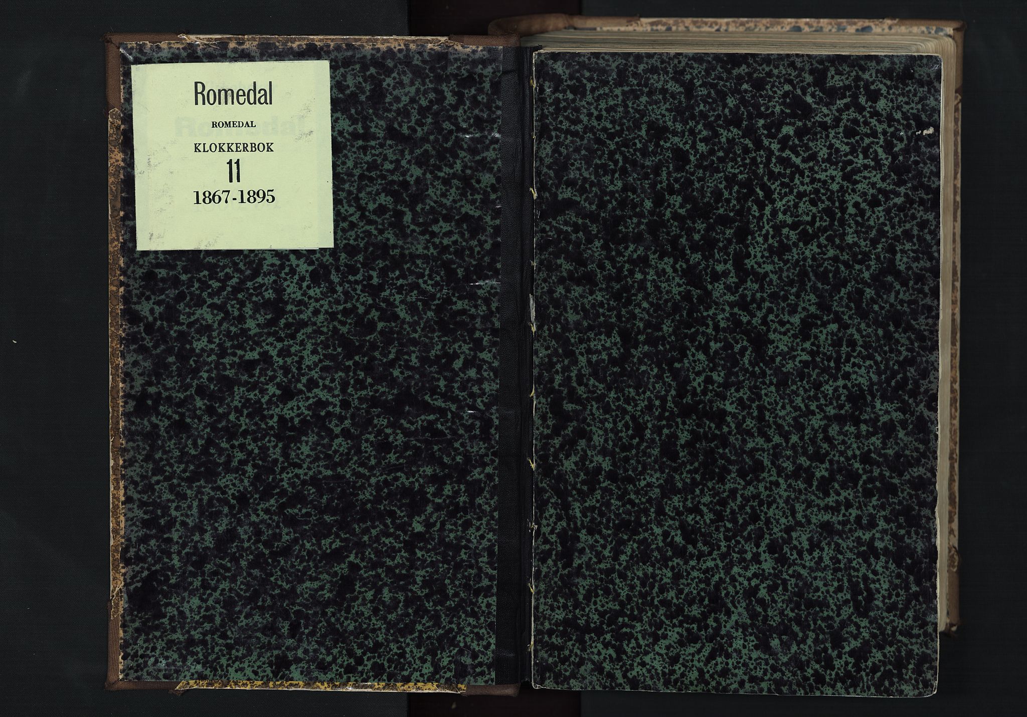 Romedal prestekontor, SAH/PREST-004/L/L0011: Parish register (copy) no. 11, 1867-1895