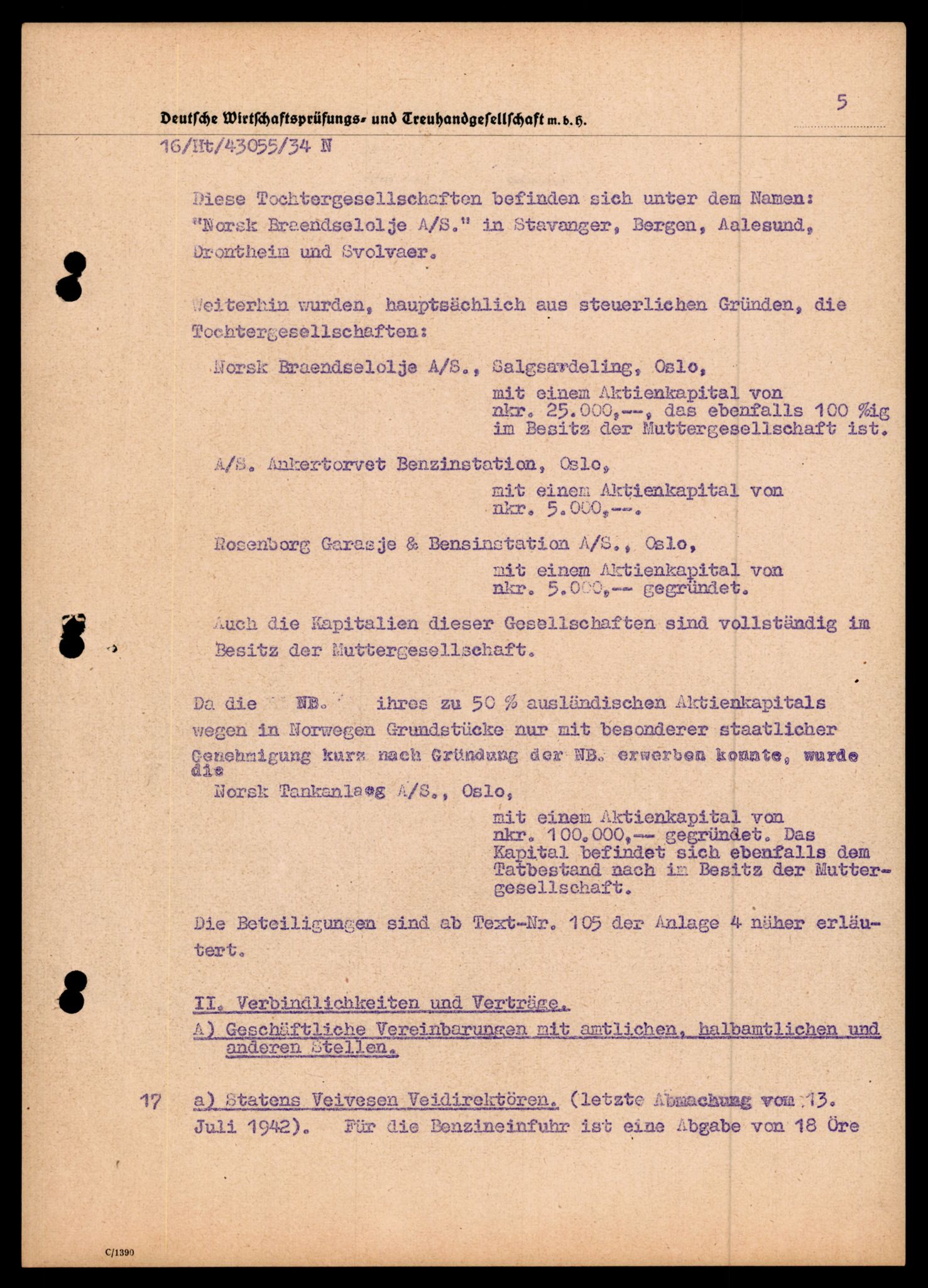 Forsvarets Overkommando. 2 kontor. Arkiv 11.4. Spredte tyske arkivsaker, AV/RA-RAFA-7031/D/Dar/Darc/L0030: Tyske oppgaver over norske industribedrifter, 1940-1943, p. 844