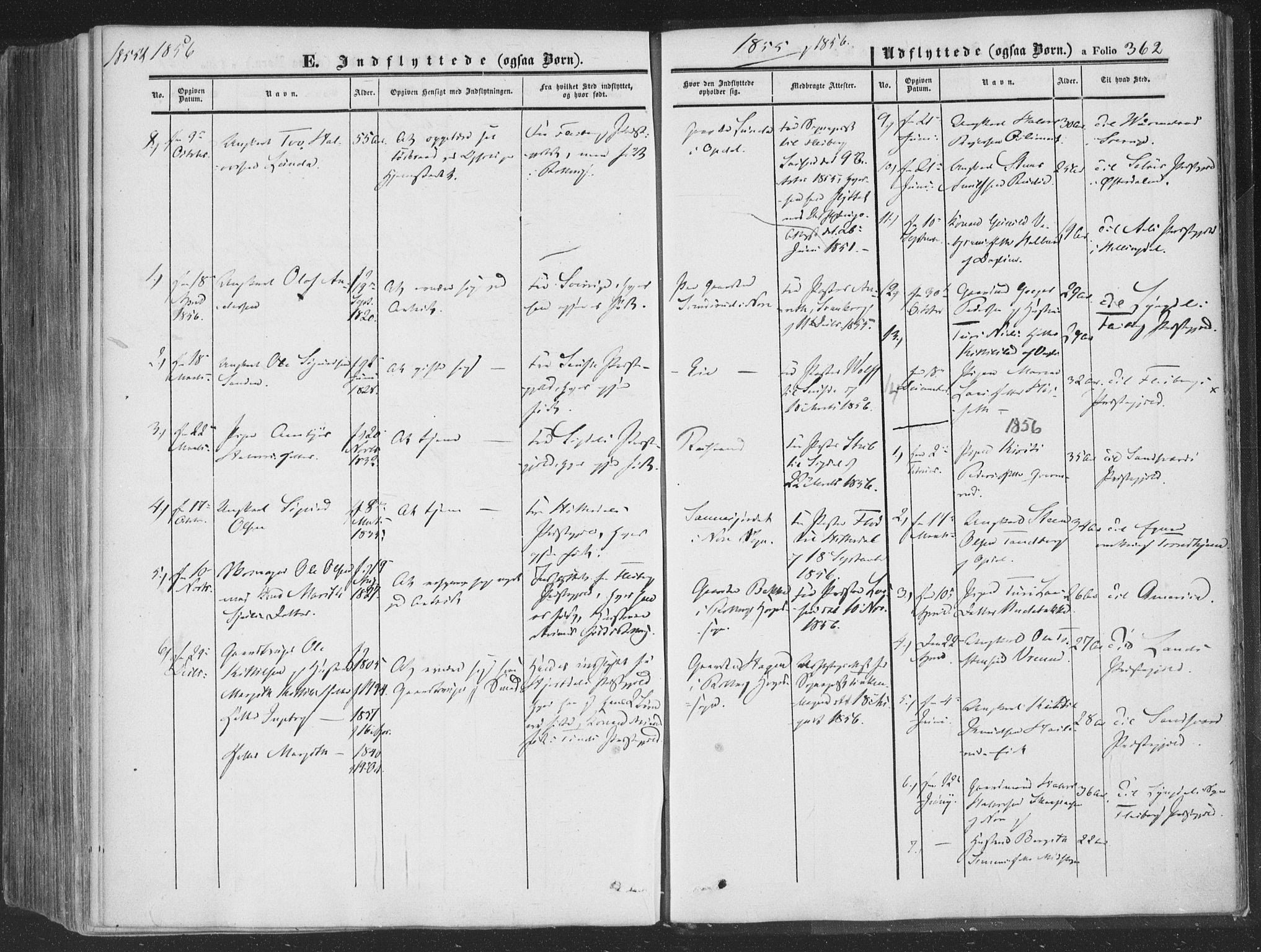 Rollag kirkebøker, SAKO/A-240/F/Fa/L0008: Parish register (official) no. I 8, 1847-1860, p. 362