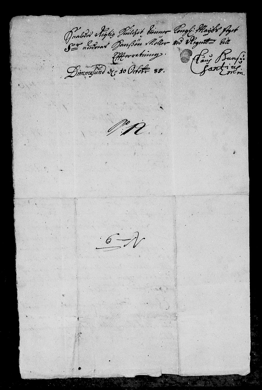 Rentekammeret inntil 1814, Reviderte regnskaper, Stiftamtstueregnskaper, Bergen stiftamt, AV/RA-EA-6043/R/Rc/L0077: Bergen stiftamt, 1685