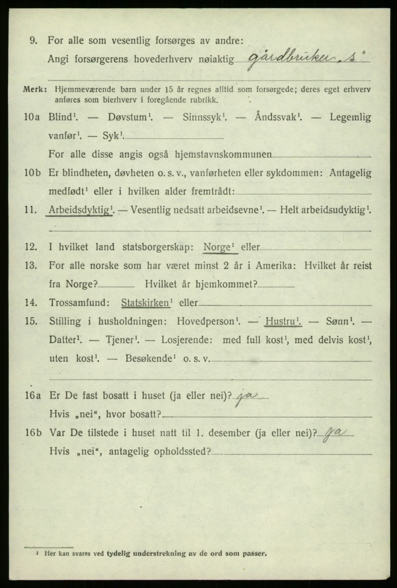 SAB, 1920 census for Eid, 1920, p. 7773