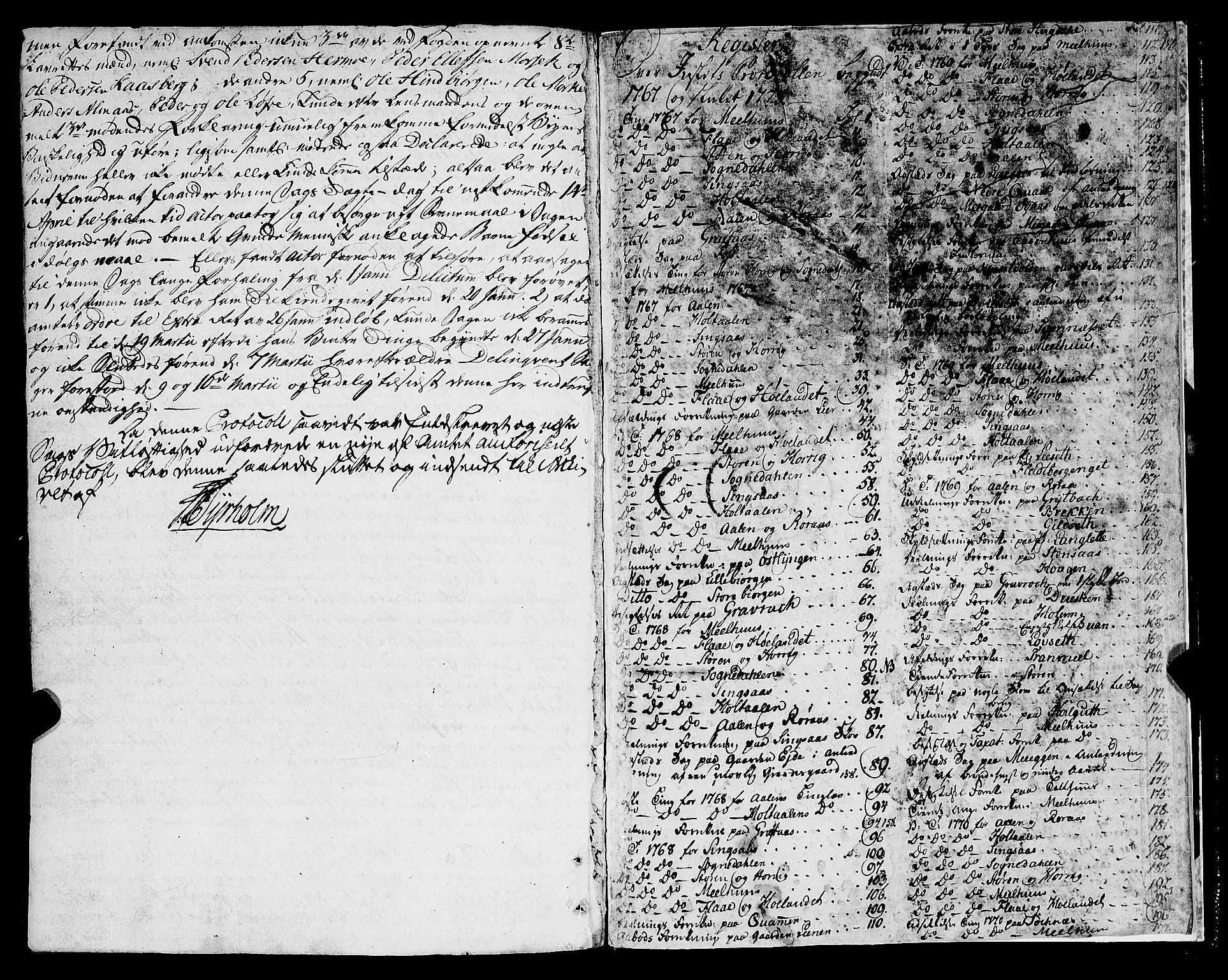 Gauldal sorenskriveri, SAT/A-0014/1/1/1A/L0005: Tingbok 4, 1767-1773, p. 390b-391a