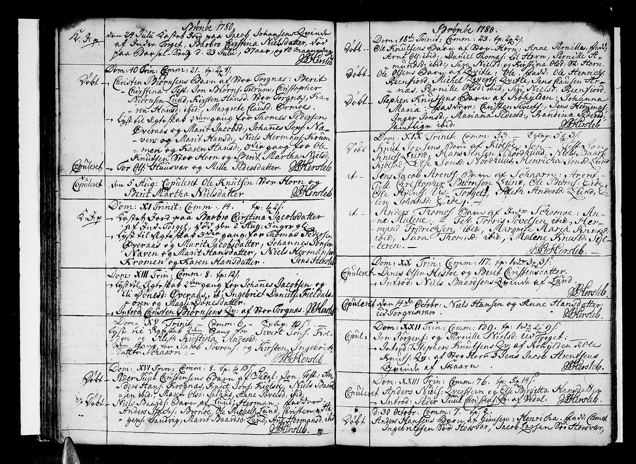 Ministerialprotokoller, klokkerbøker og fødselsregistre - Nordland, SAT/A-1459/813/L0195: Parish register (official) no. 813A05, 1752-1803, p. 86