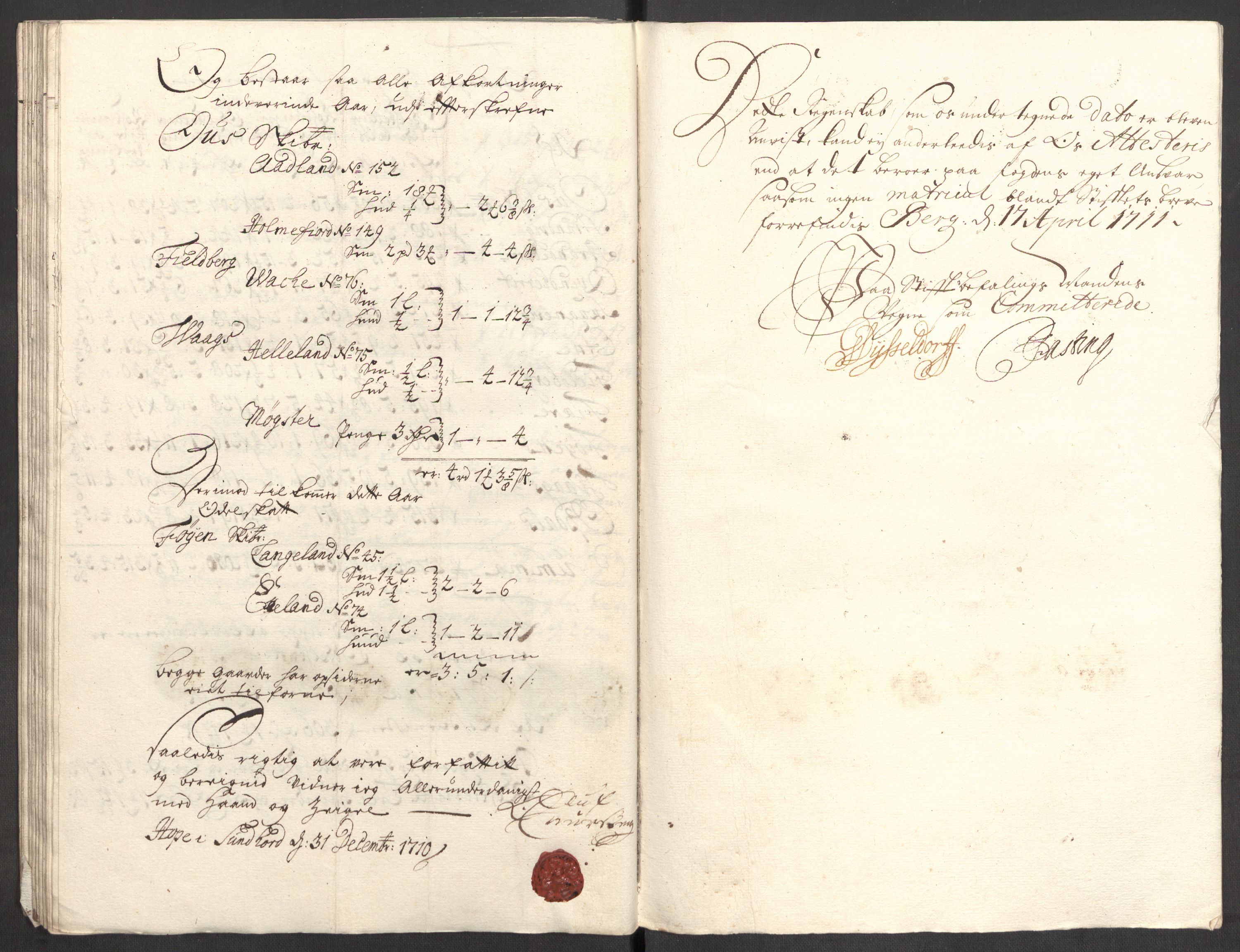 Rentekammeret inntil 1814, Reviderte regnskaper, Fogderegnskap, RA/EA-4092/R48/L2986: Fogderegnskap Sunnhordland og Hardanger, 1709-1710, p. 467