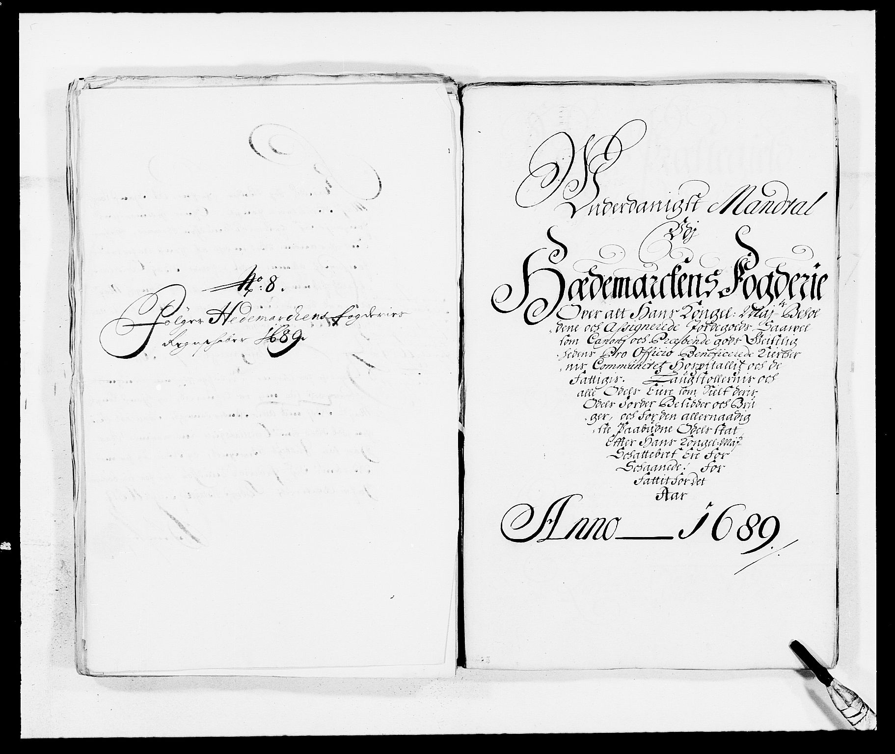 Rentekammeret inntil 1814, Reviderte regnskaper, Fogderegnskap, RA/EA-4092/R16/L1031: Fogderegnskap Hedmark, 1689-1692, p. 166