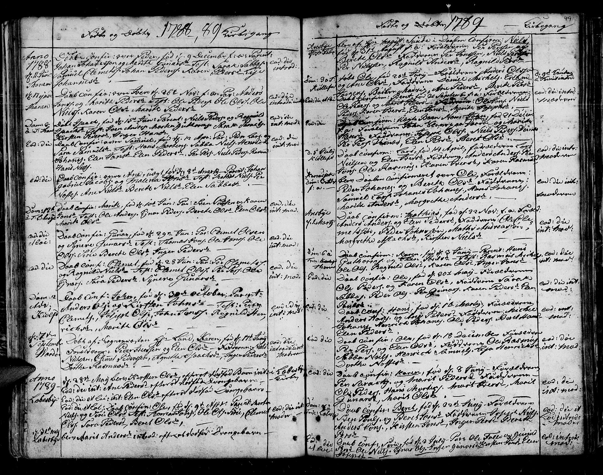 Lebesby sokneprestkontor, SATØ/S-1353/H/Ha/L0001kirke: Parish register (official) no. 1, 1751-1816, p. 49