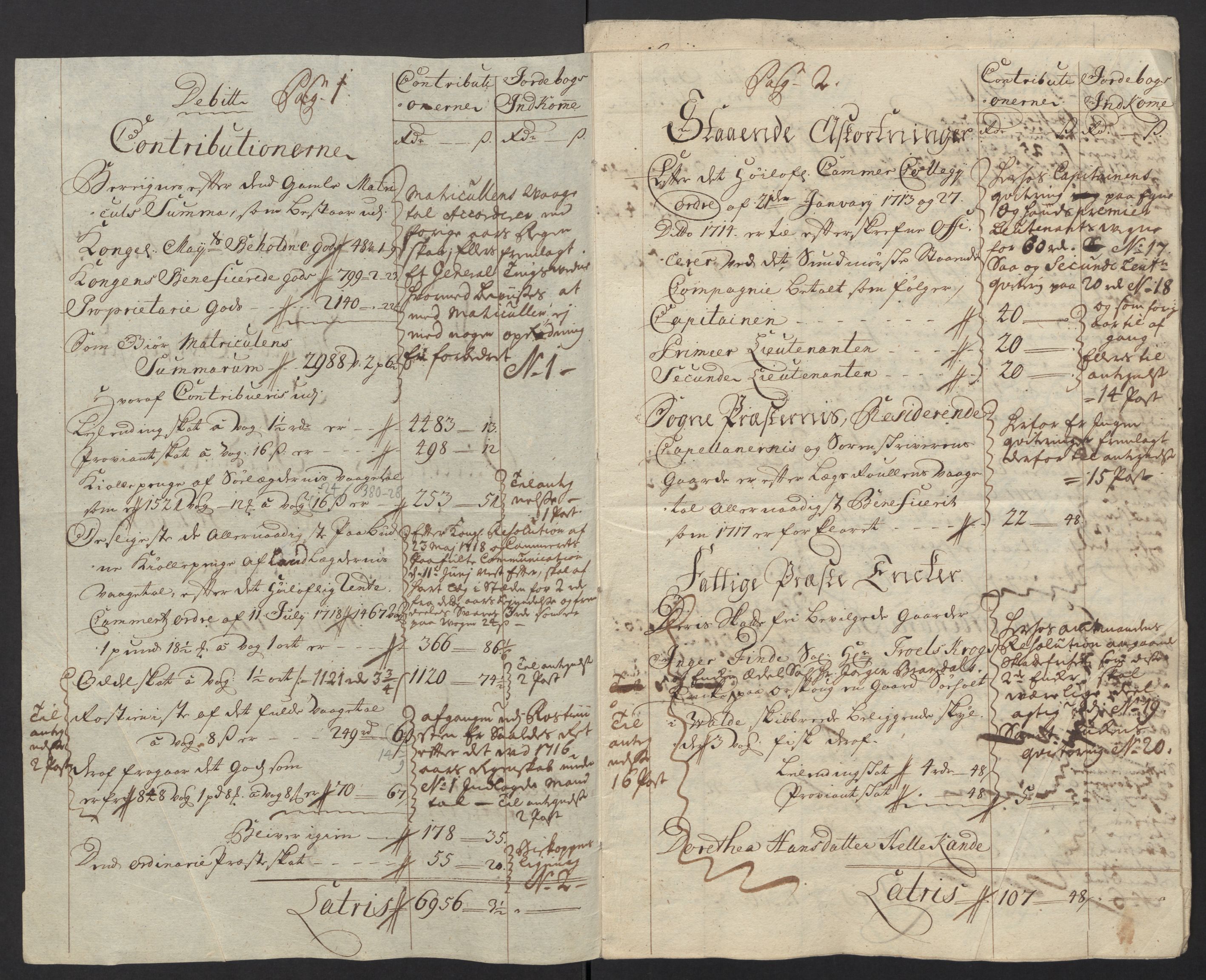 Rentekammeret inntil 1814, Reviderte regnskaper, Fogderegnskap, AV/RA-EA-4092/R54/L3570: Fogderegnskap Sunnmøre, 1718, p. 4