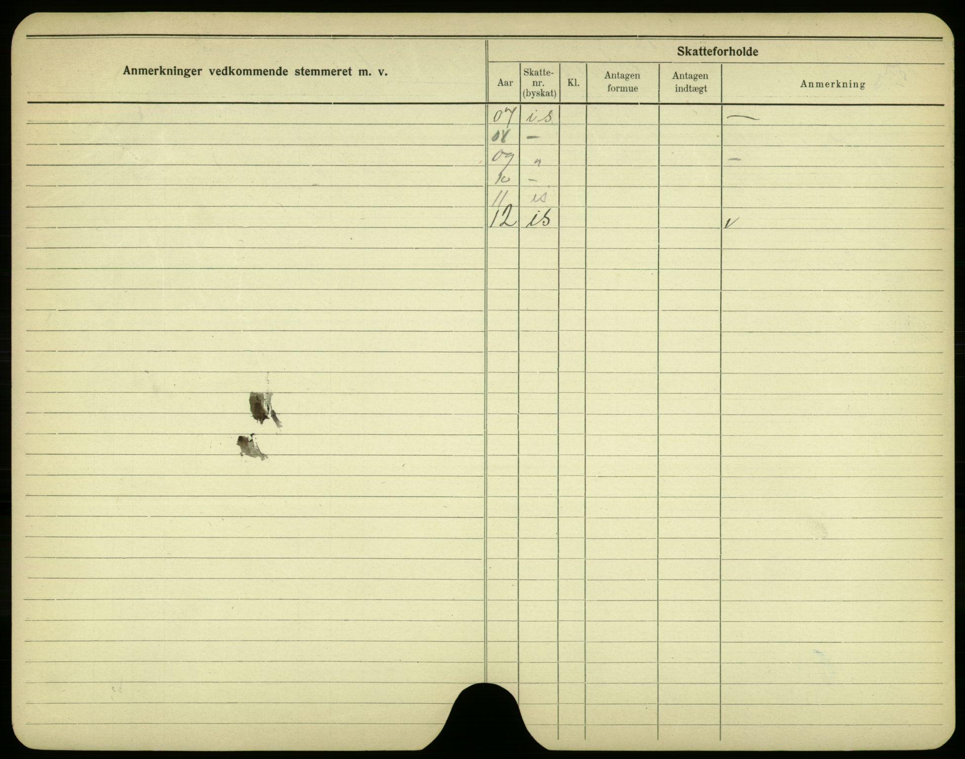 Oslo folkeregister, Registerkort, SAO/A-11715/F/Fa/Fac/L0005: Menn, 1906-1914, p. 853b