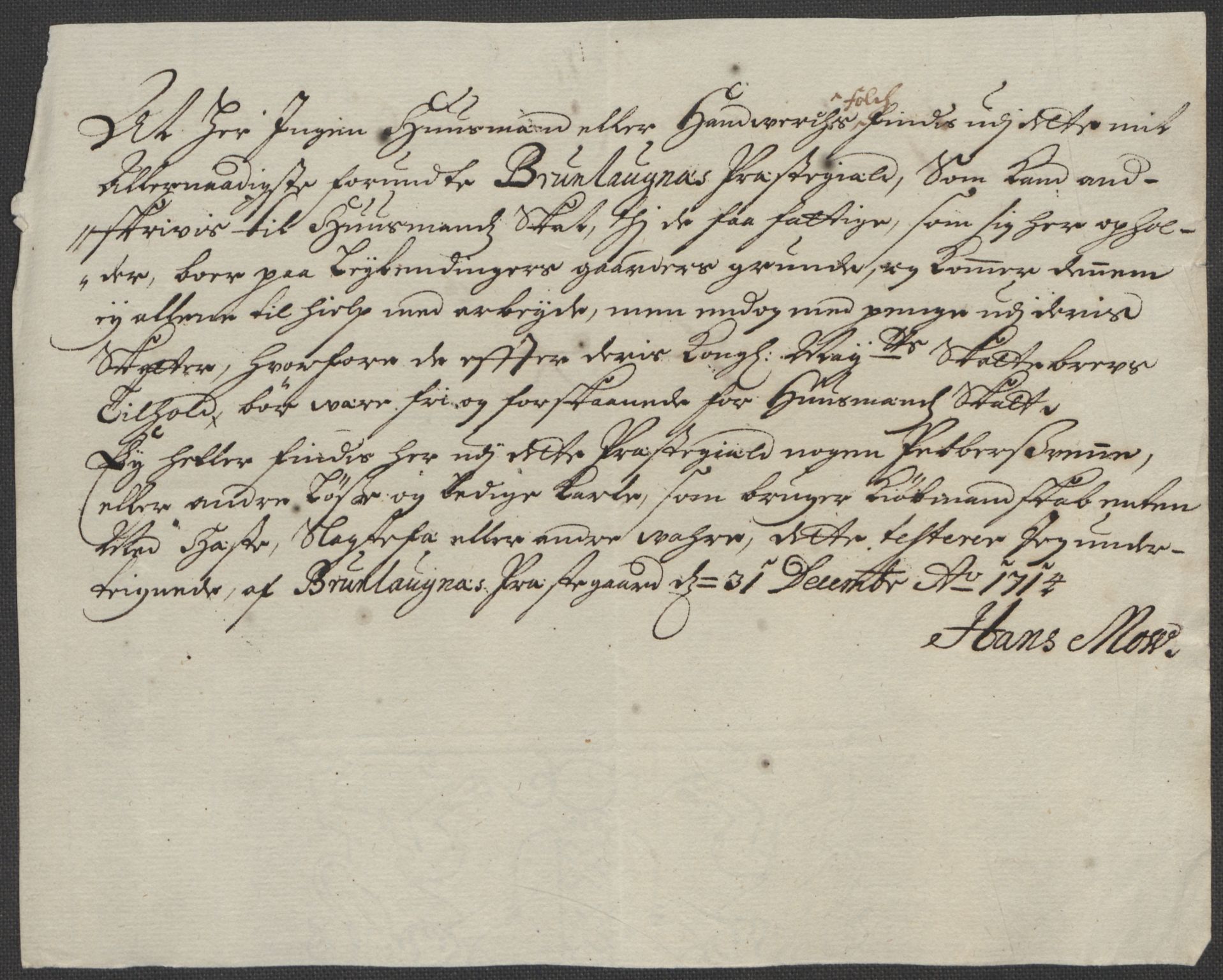 Rentekammeret inntil 1814, Reviderte regnskaper, Fogderegnskap, AV/RA-EA-4092/R33/L1986: Fogderegnskap Larvik grevskap, 1714-1715, p. 169