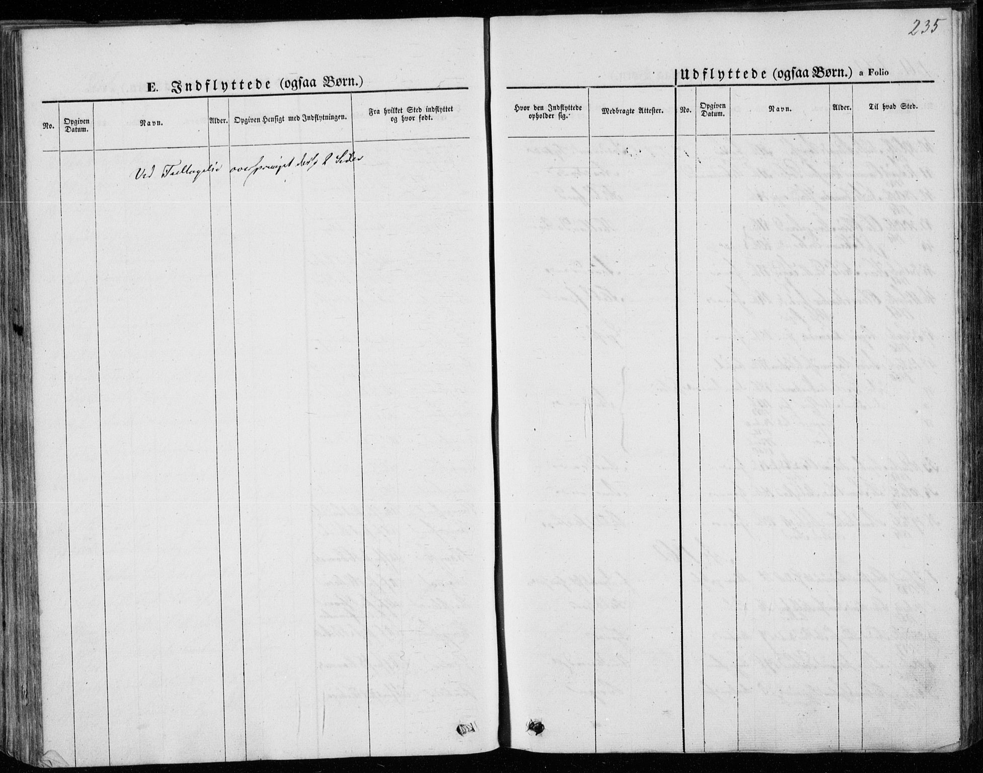 Torvastad sokneprestkontor, AV/SAST-A -101857/H/Ha/Haa/L0011: Parish register (official) no. A 11, 1857-1866, p. 235