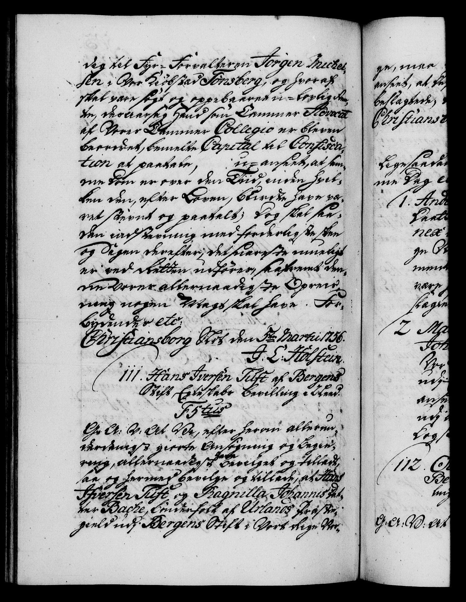 Danske Kanselli 1572-1799, AV/RA-EA-3023/F/Fc/Fca/Fcaa/L0039: Norske registre, 1755-1756, p. 502b