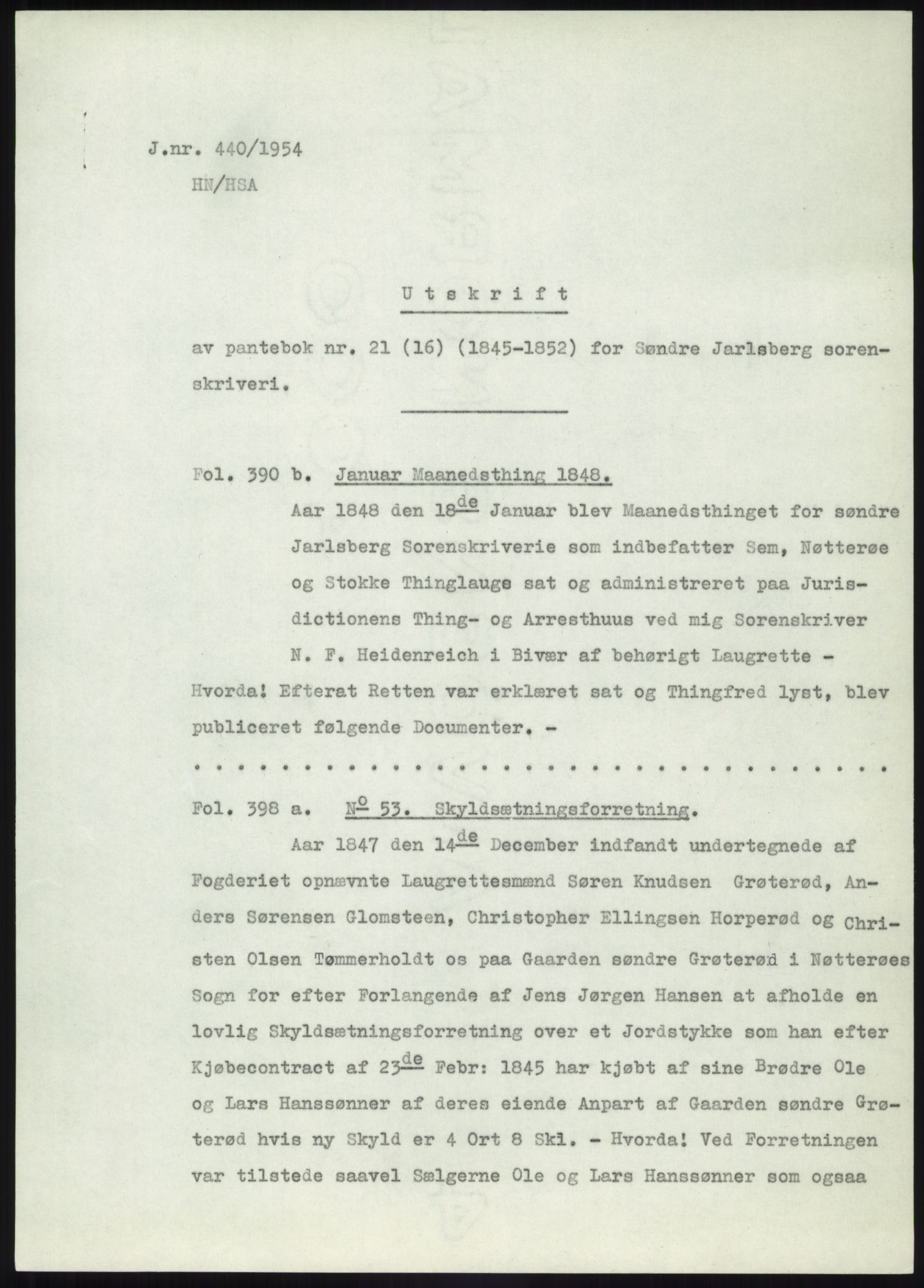 Statsarkivet i Kongsberg, SAKO/A-0001, 1944-1954, p. 68