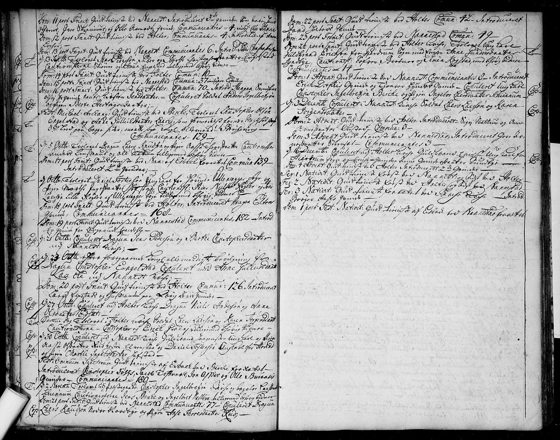 Nannestad prestekontor Kirkebøker, SAO/A-10414a/F/Fa/L0004: Parish register (official) no. I 4, 1716-1753