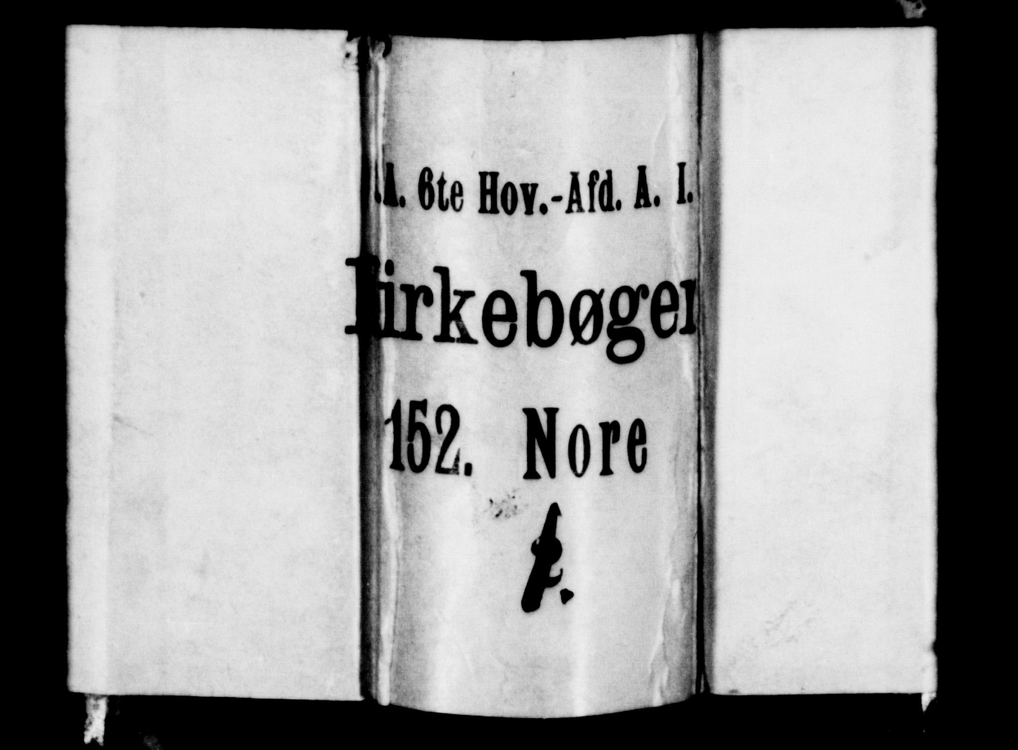 Nore kirkebøker, SAKO/A-238/G/Ga/L0001: Parish register (copy) no. I 1, 1872-1877