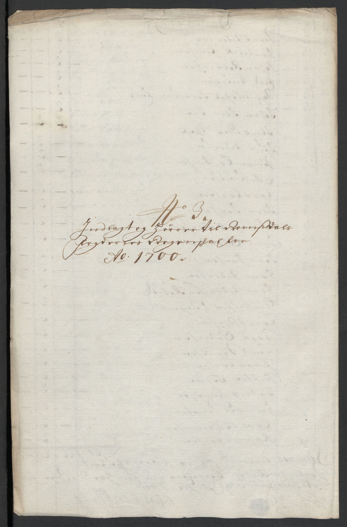 Rentekammeret inntil 1814, Reviderte regnskaper, Fogderegnskap, AV/RA-EA-4092/R55/L3654: Fogderegnskap Romsdal, 1699-1700, p. 278