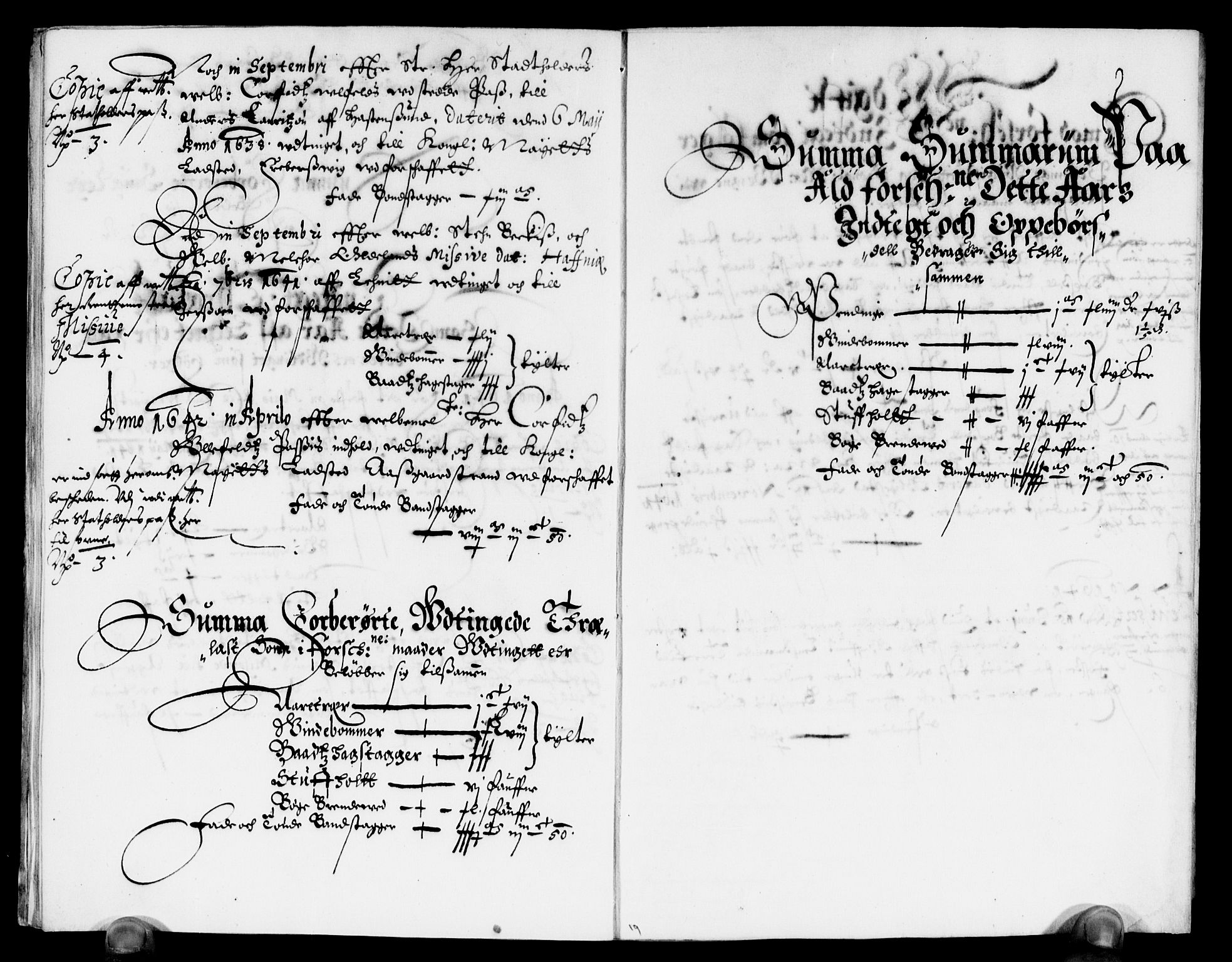Rentekammeret inntil 1814, Reviderte regnskaper, Lensregnskaper, AV/RA-EA-5023/R/Rb/Rbo/L0022: Tønsberg len, 1641-1642