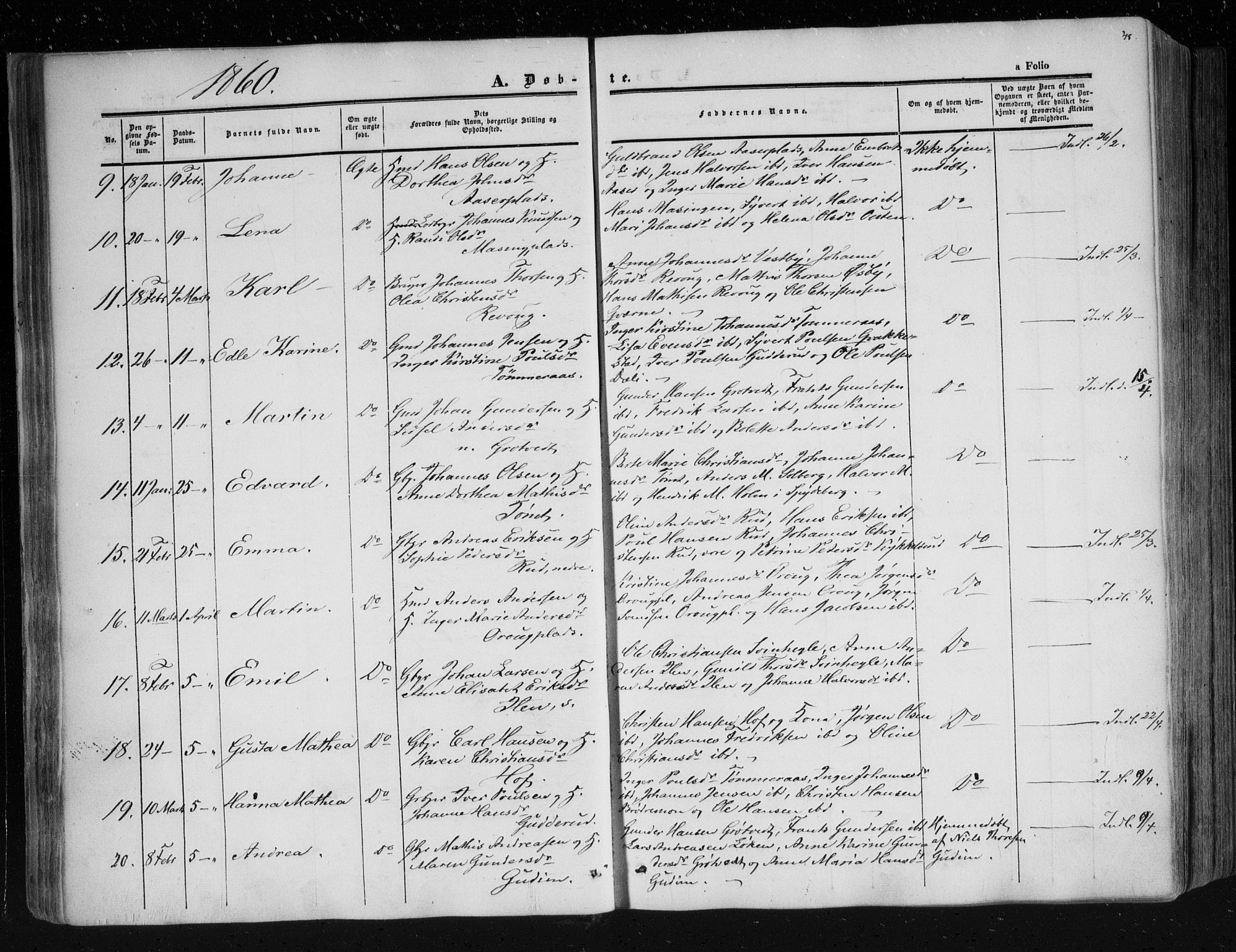 Askim prestekontor Kirkebøker, SAO/A-10900/F/Fa/L0005: Parish register (official) no. 5, 1847-1879, p. 48