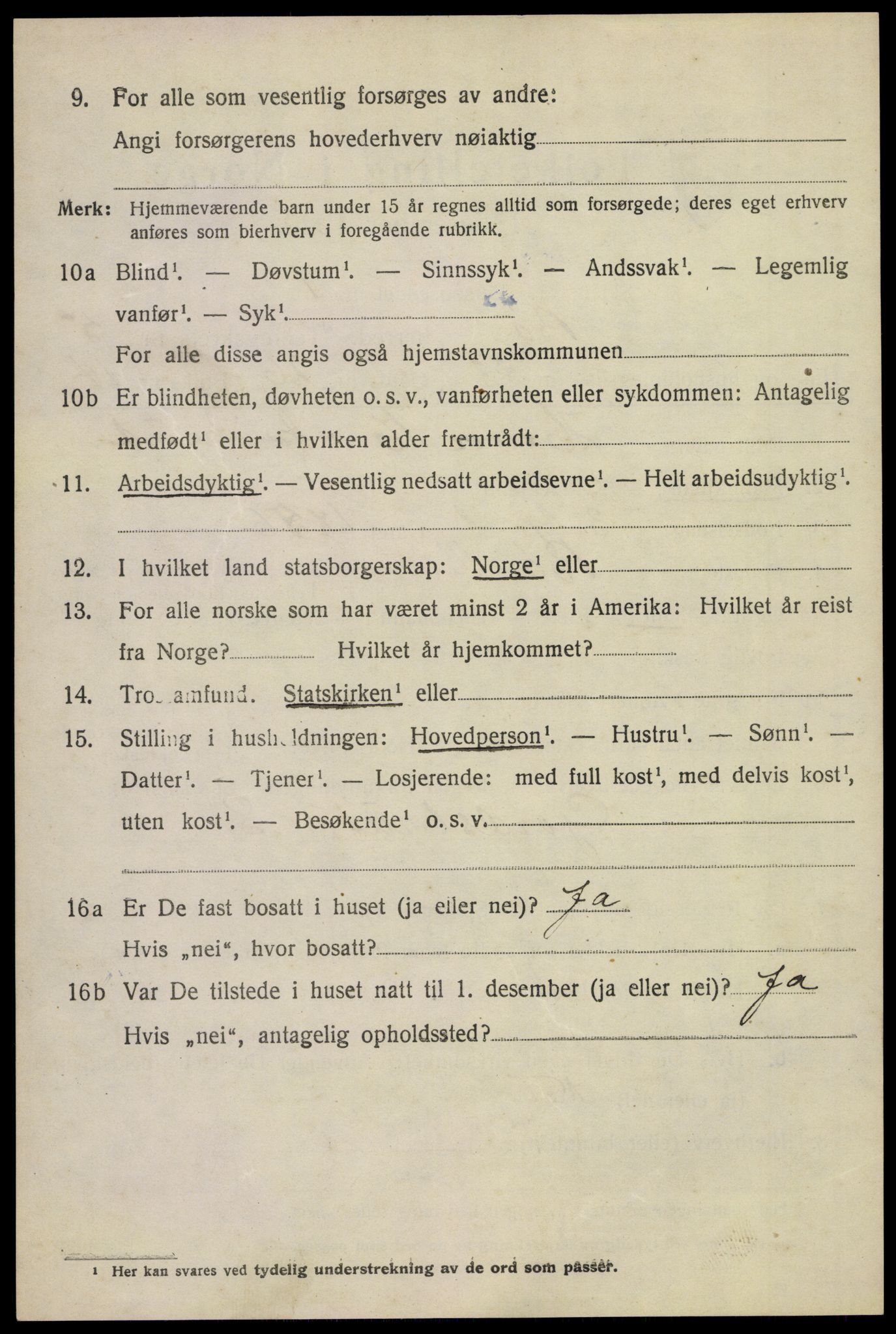 SAKO, 1920 census for Bø (Telemark), 1920, p. 4031