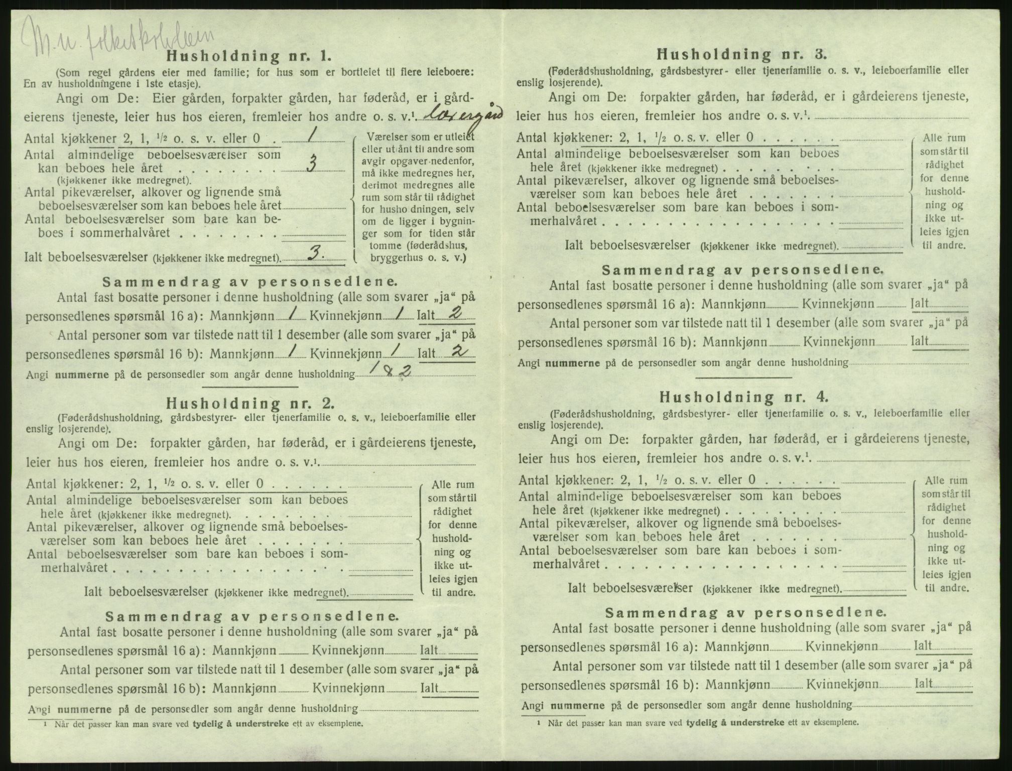 SAK, 1920 census for Søndeled, 1920, p. 1002