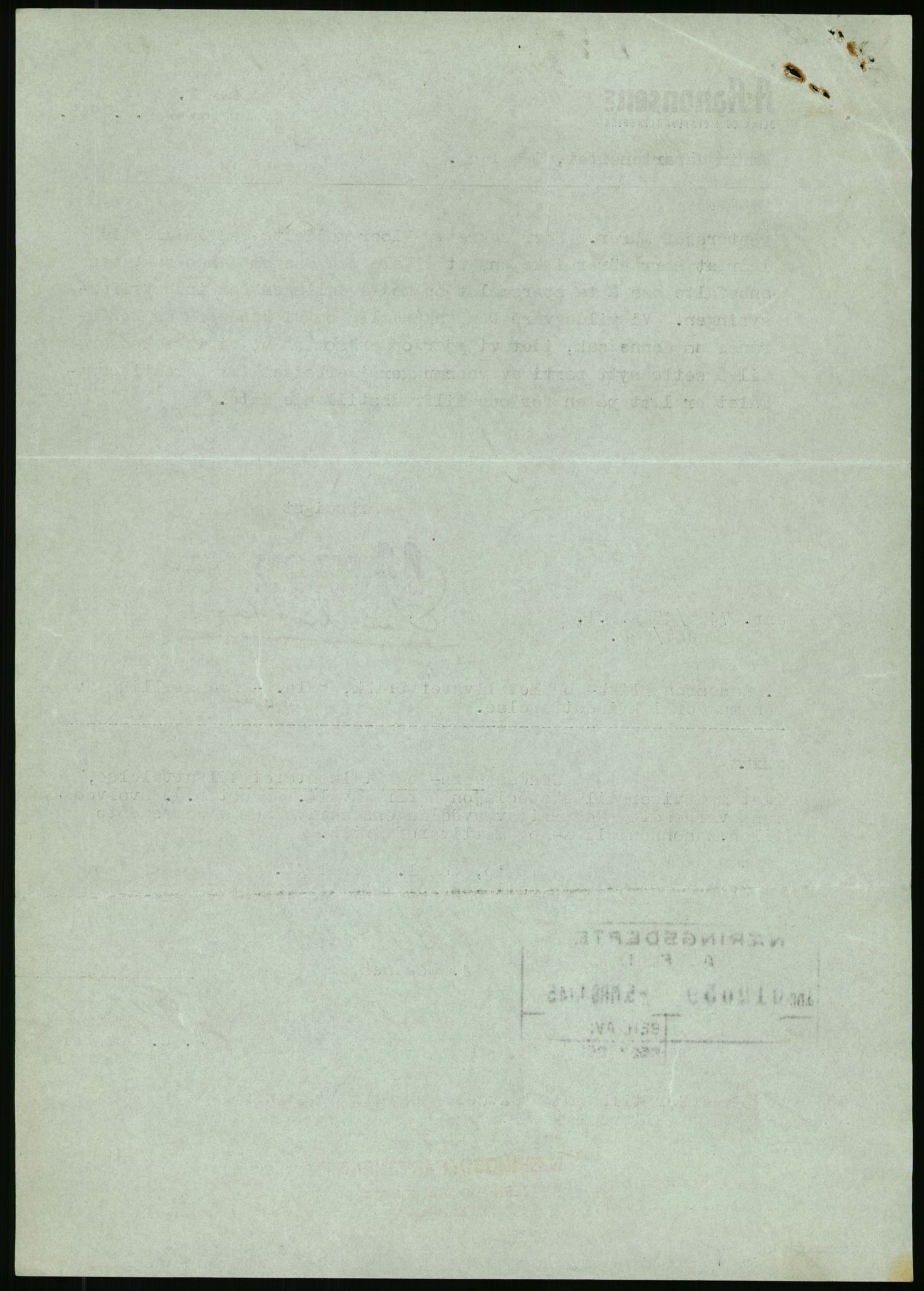Direktoratet for industriforsyning, Sekretariatet, AV/RA-S-4153/D/Df/L0054: 9. Metallkontoret, 1940-1945, p. 356