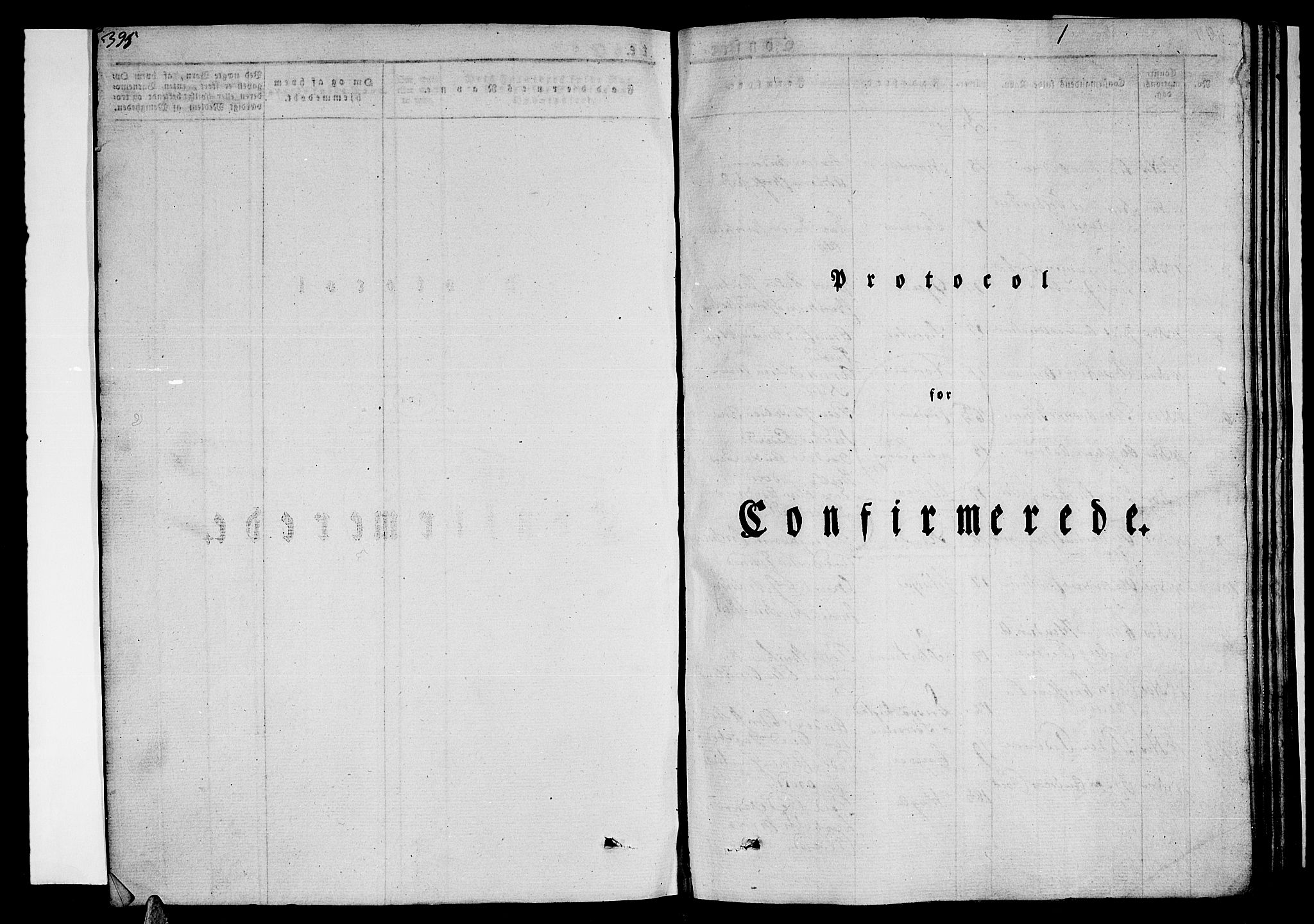 Ministerialprotokoller, klokkerbøker og fødselsregistre - Nordland, SAT/A-1459/838/L0548: Parish register (official) no. 838A06, 1829-1839, p. 395-396