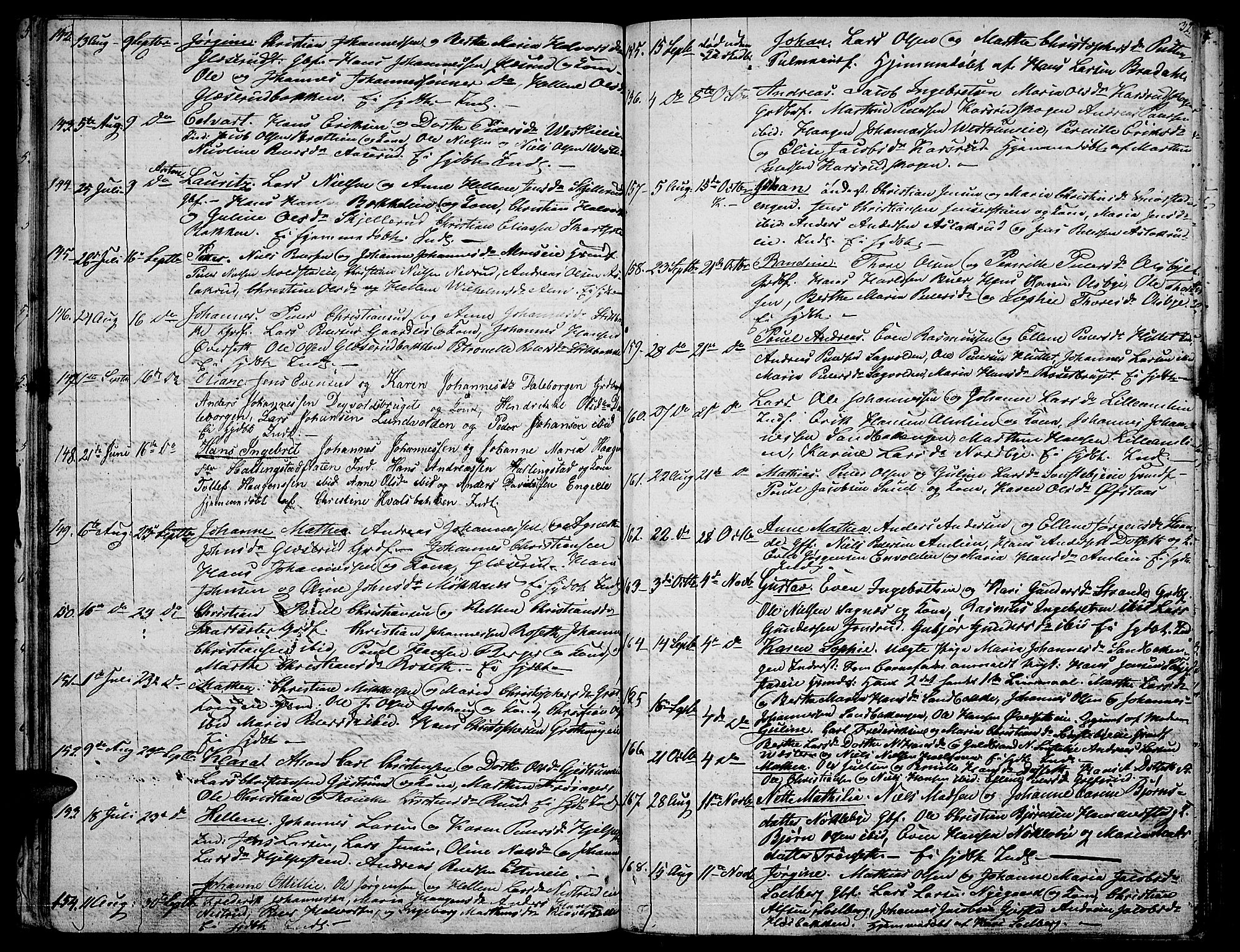 Vestre Toten prestekontor, SAH/PREST-108/H/Ha/Hab/L0003: Parish register (copy) no. 3, 1846-1854, p. 32