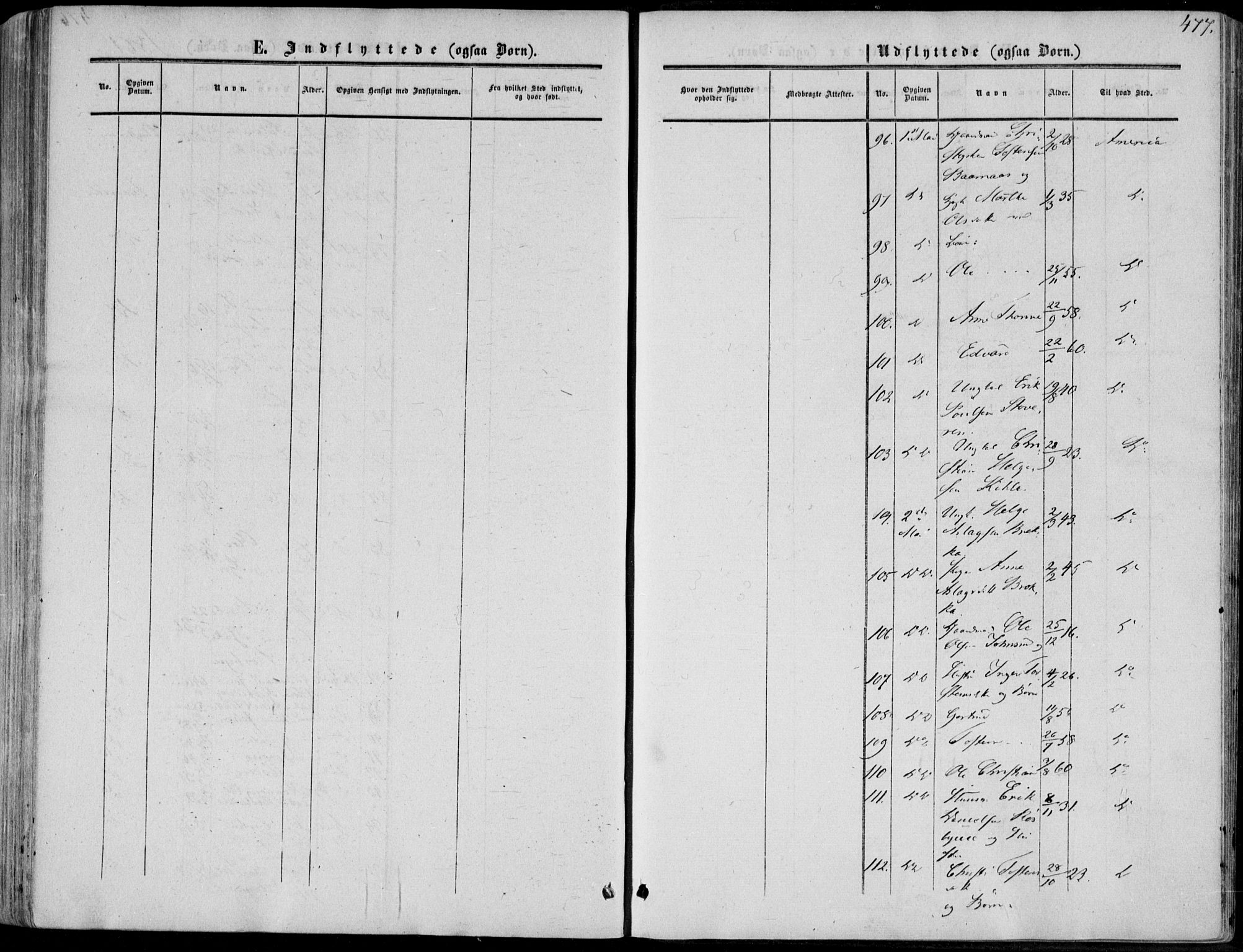 Norderhov kirkebøker, AV/SAKO-A-237/F/Fa/L0012: Parish register (official) no. 12, 1856-1865, p. 477