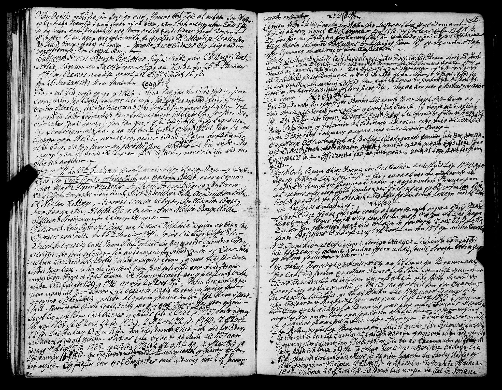 Romsdal sorenskriveri, SAT/A-4149/1/1/1A/L0012: Tingbok, 1740-1749, p. 25b-26a