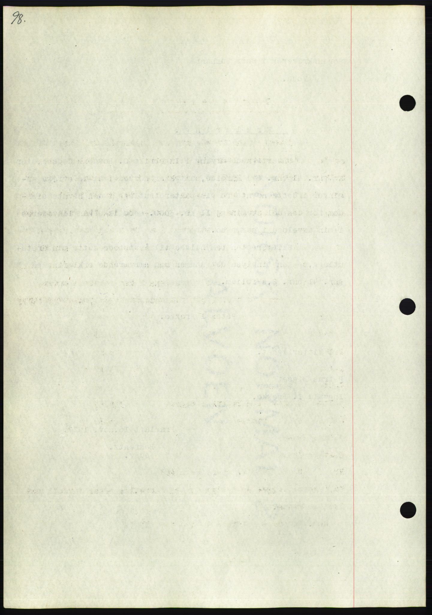 Søre Sunnmøre sorenskriveri, AV/SAT-A-4122/1/2/2C/L0047: Mortgage book no. 41, 1927-1928, Deed date: 19.11.1927